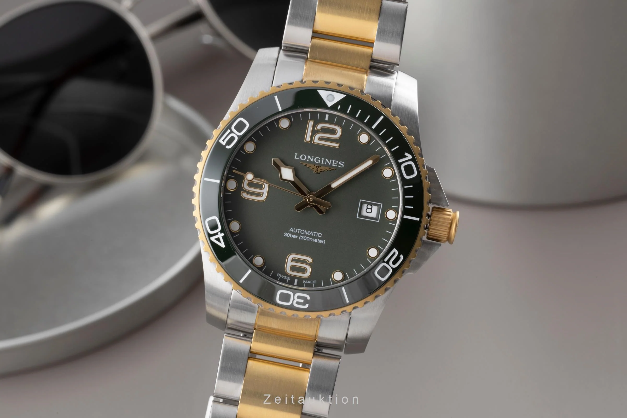 Longines Hydro Conquest steel automatic men's watch L3.781.3.06.7 LP: 2200EUR  [2504421] - Image 2