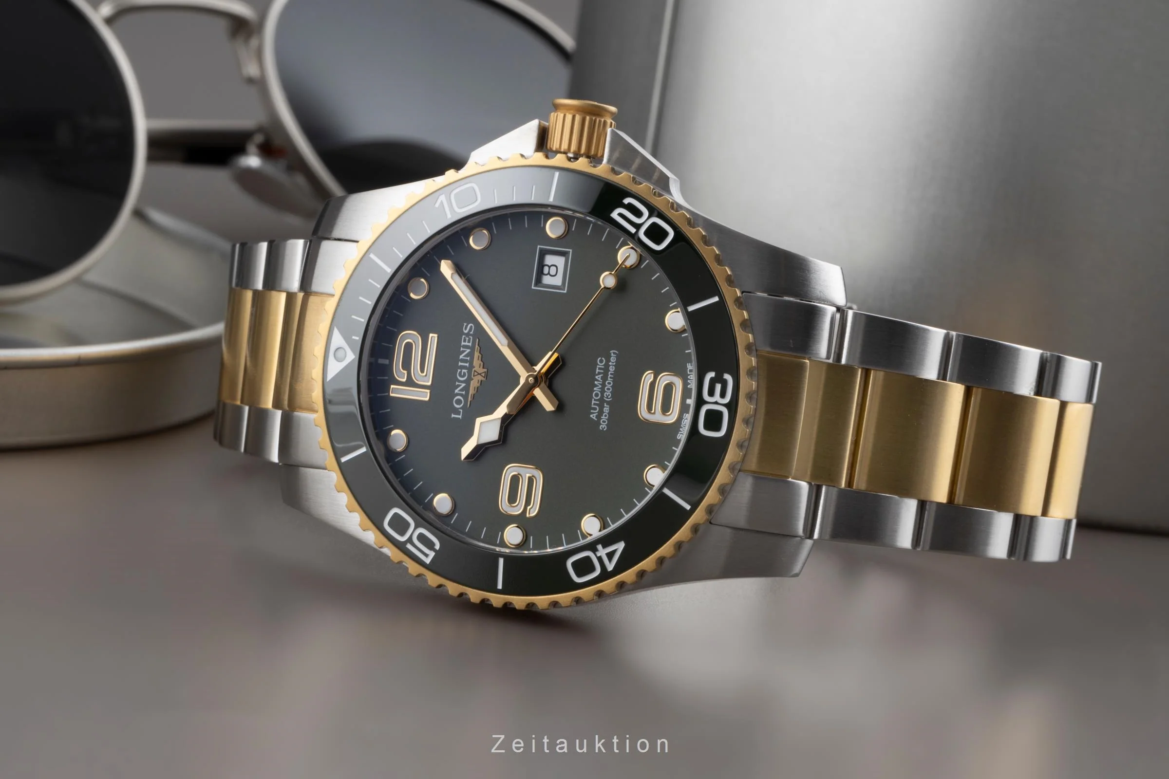 Longines Hydro Conquest steel automatic men's watch L3.781.3.06.7 LP: 2200EUR  [2504421] - Image 3