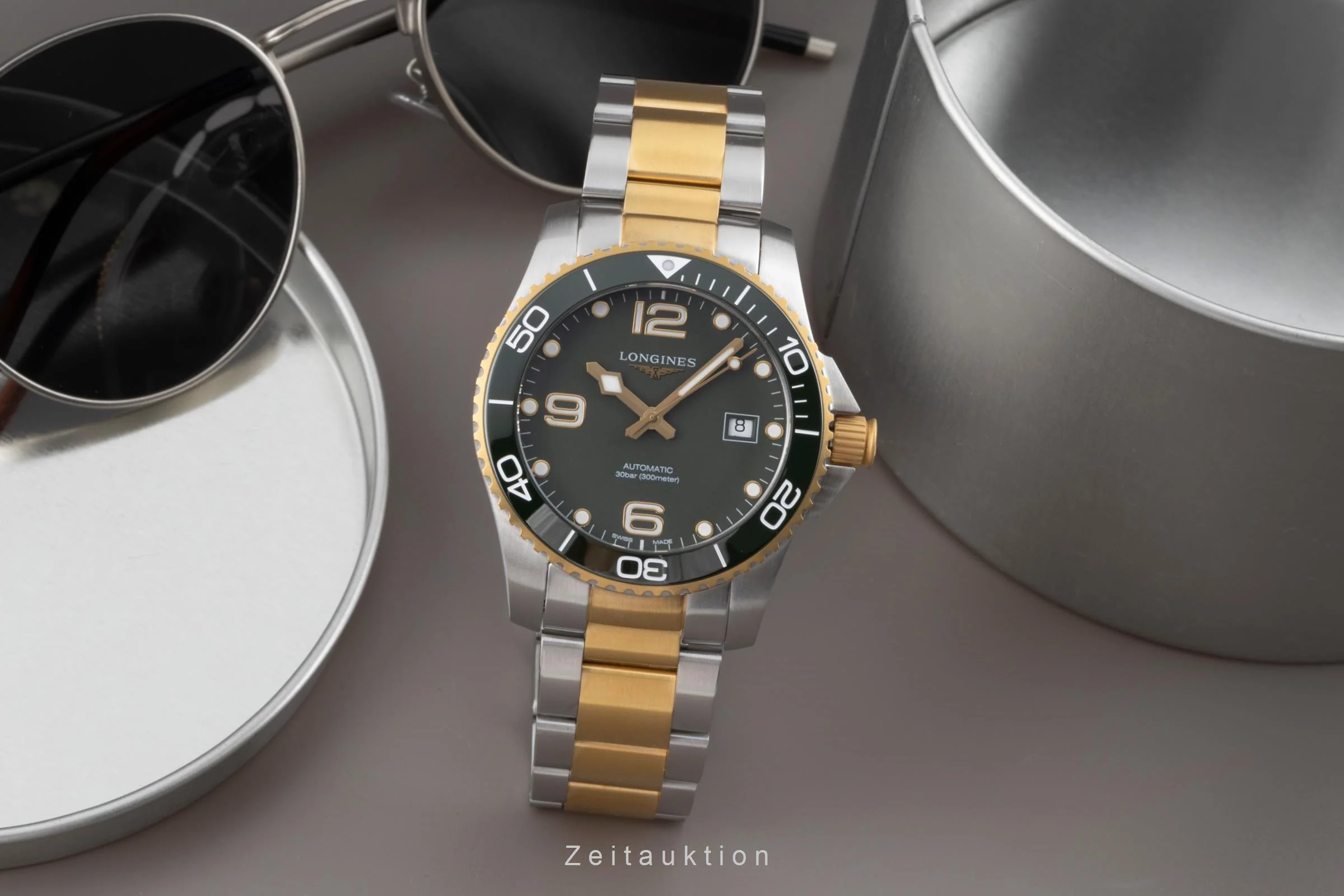 Longines Hydro Conquest steel automatic men's watch L3.781.3.06.7 LP: 2200EUR  [2504421] - Image 4