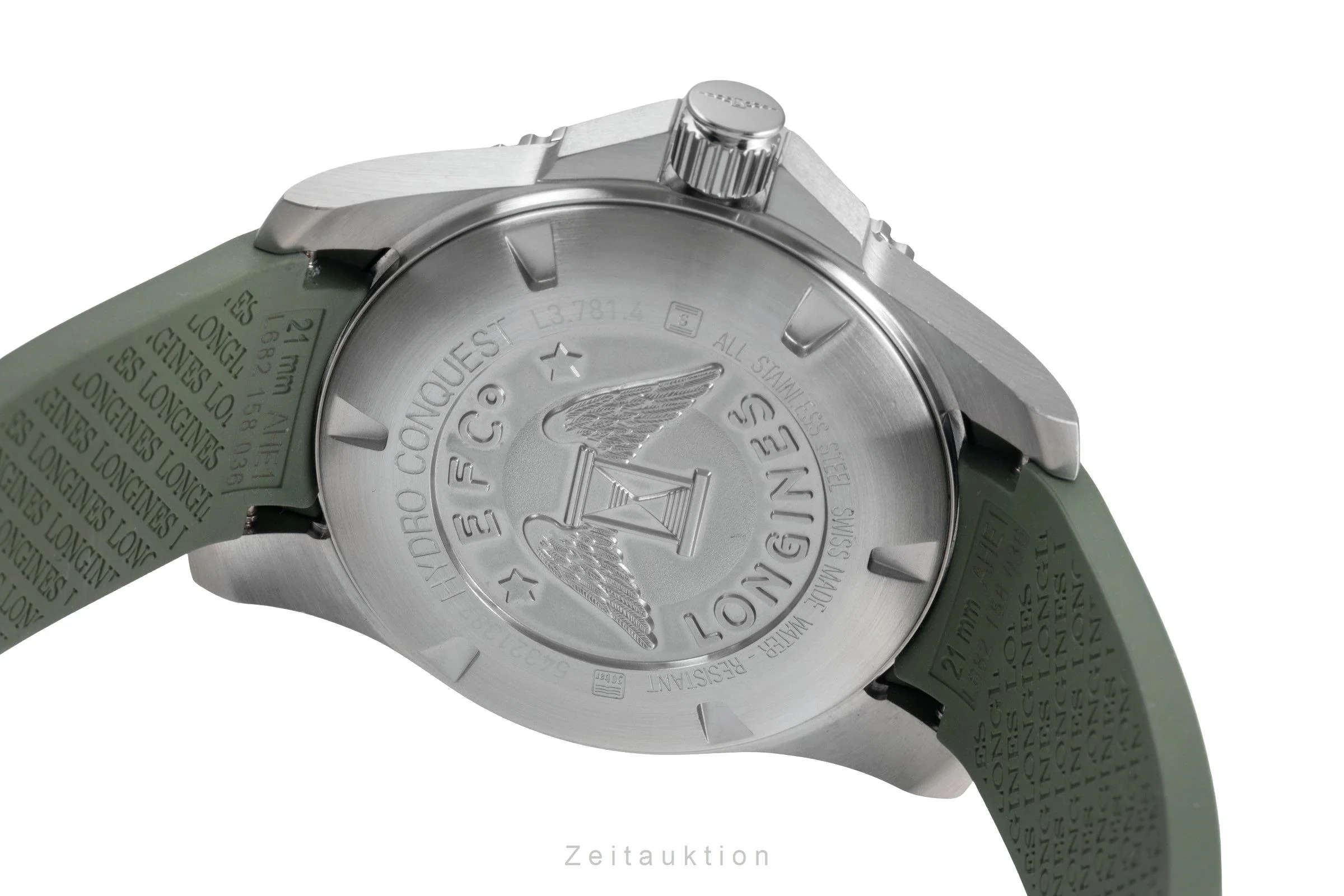 Longines Hydro Conquest steel automatic men's watch L3.781.4.06.9  [2504373] - Image 11