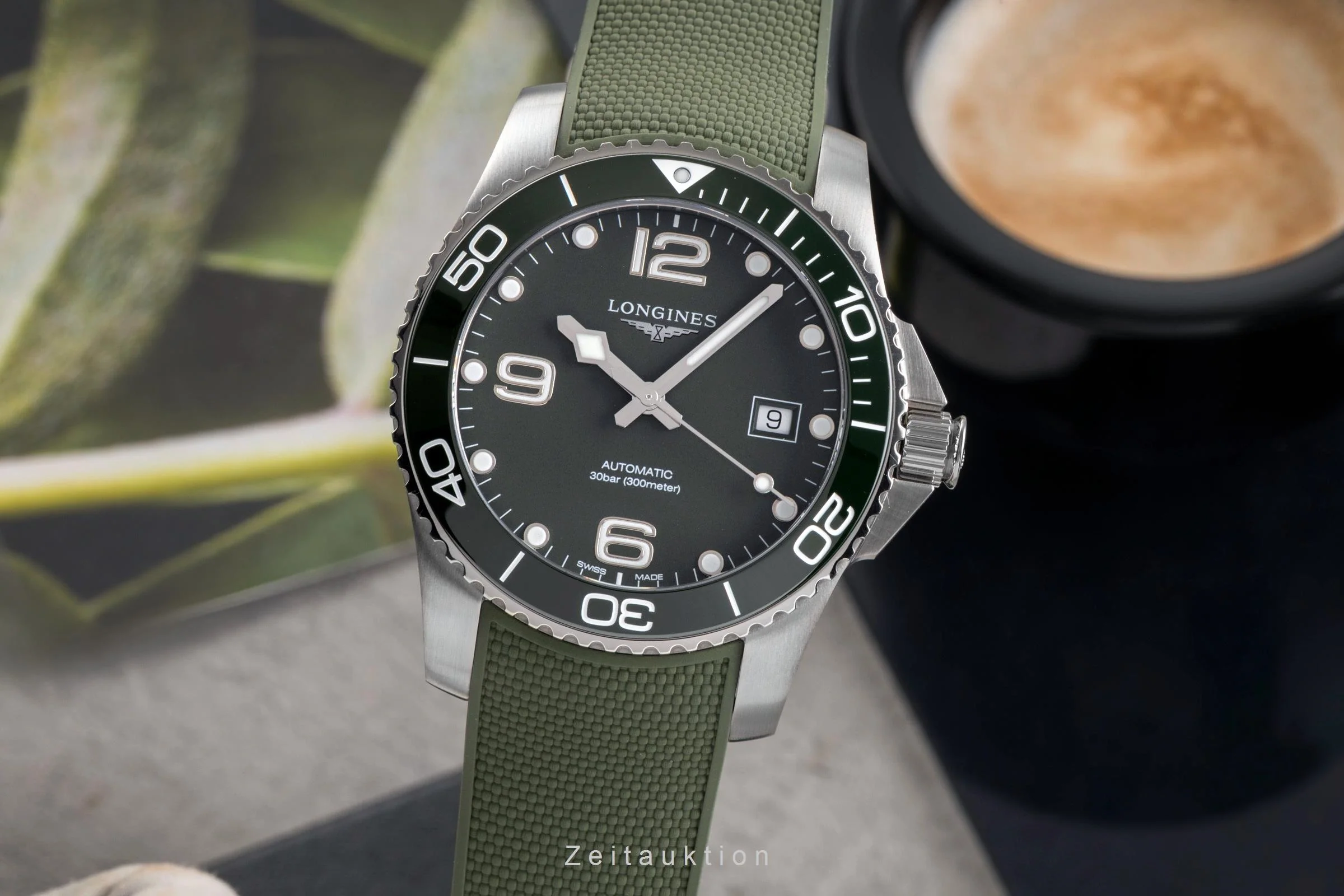 Longines Hydro Conquest steel automatic men's watch L3.781.4.06.9  [2504373] - Image 2
