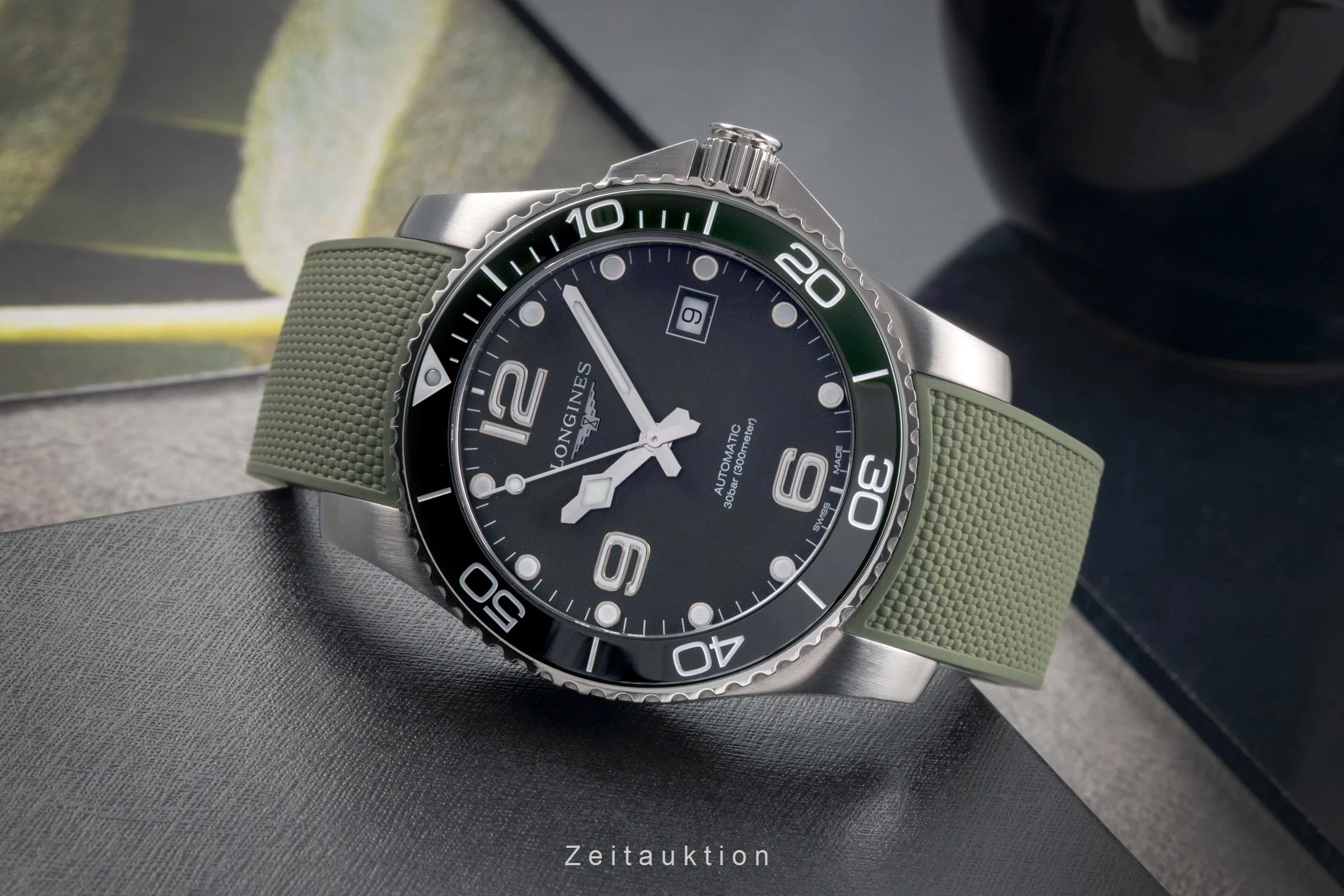 Longines Hydro Conquest steel automatic men's watch L3.781.4.06.9  [2504373] - Image 3