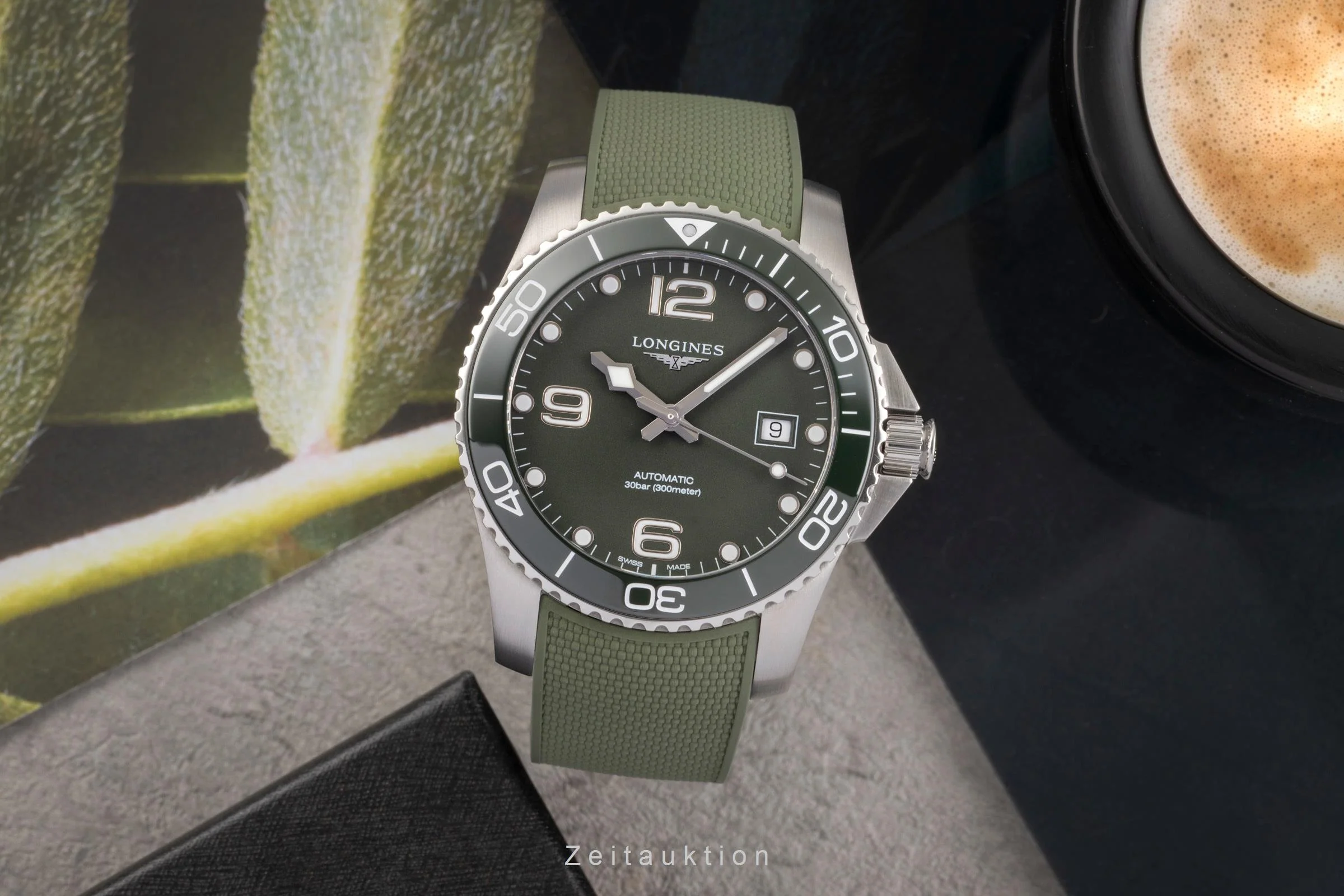 Longines Hydro Conquest steel automatic men's watch L3.781.4.06.9  [2504373] - Image 4