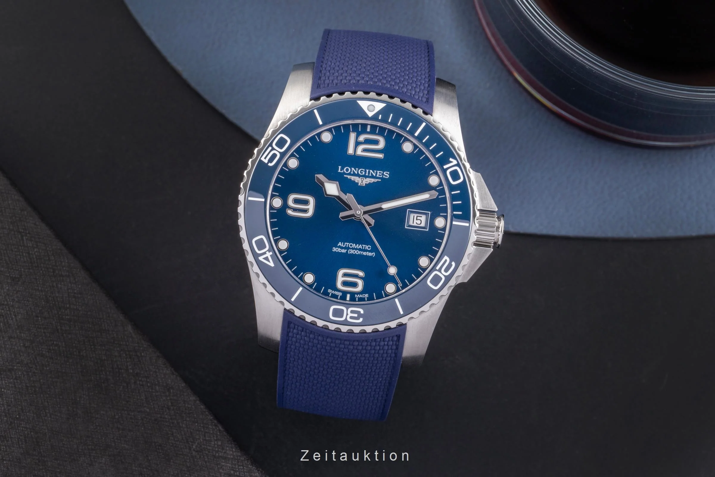 Longines Hydro Conquest steel automatic men's watch L3.781.4.96.9 LP: 1500EUR  [2505103] - Image 4