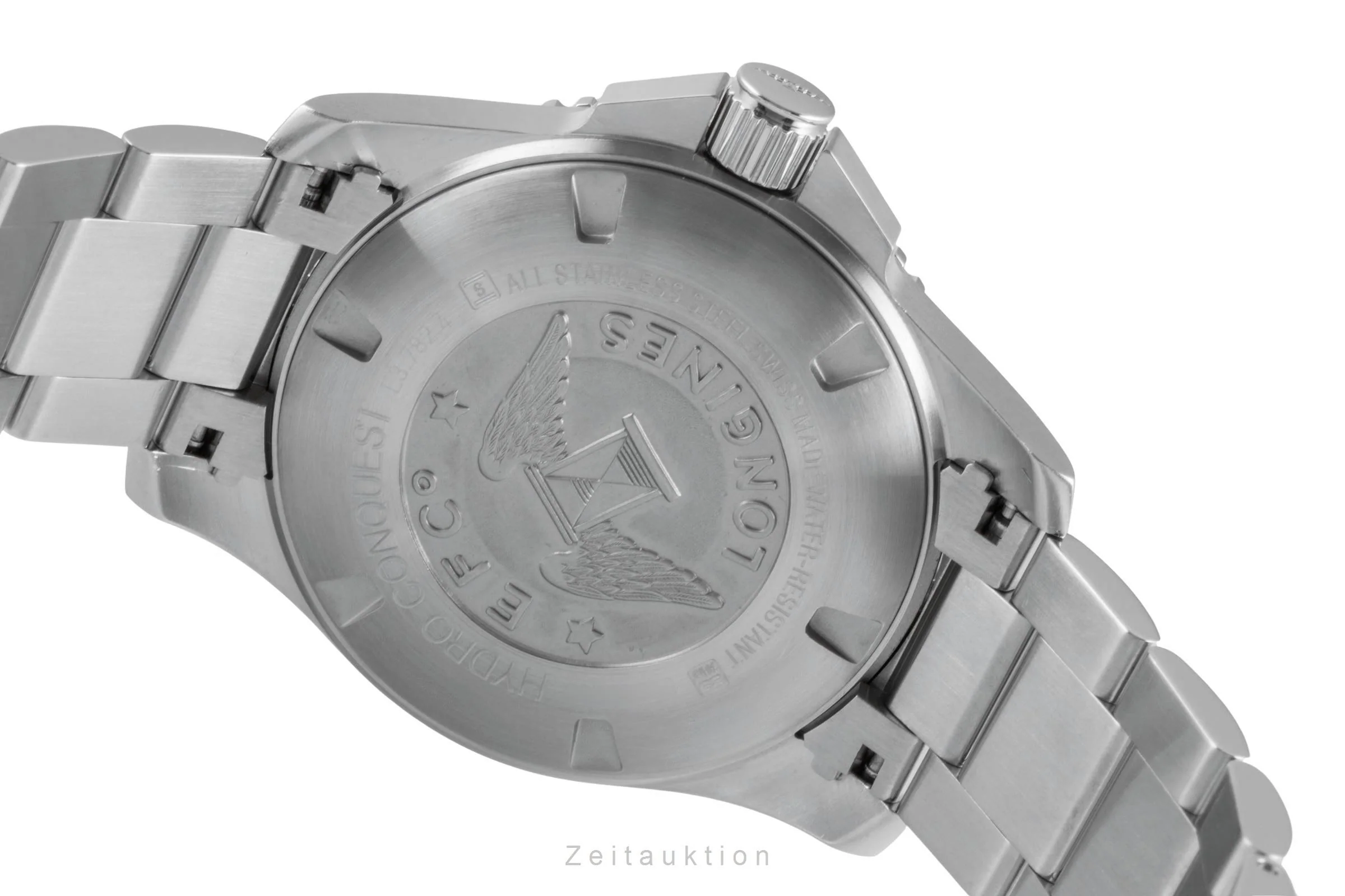 Longines Hydro Conquest steel automatic men's watch L3.782.4.06.6  [2506326] - Image 12