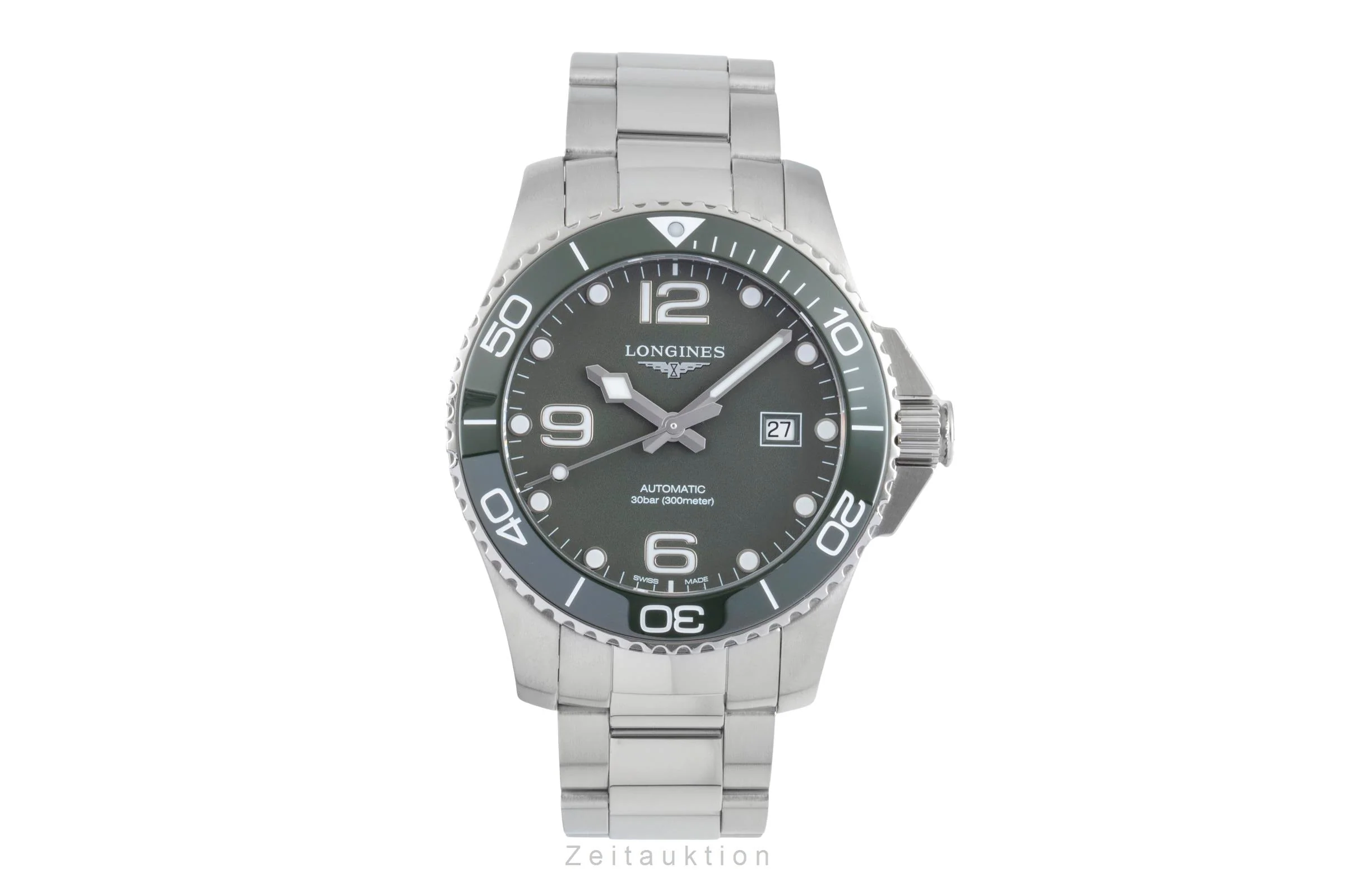 Longines Hydro Conquest steel automatic men's watch L3.782.4.06.6  [2506326] - Image 5