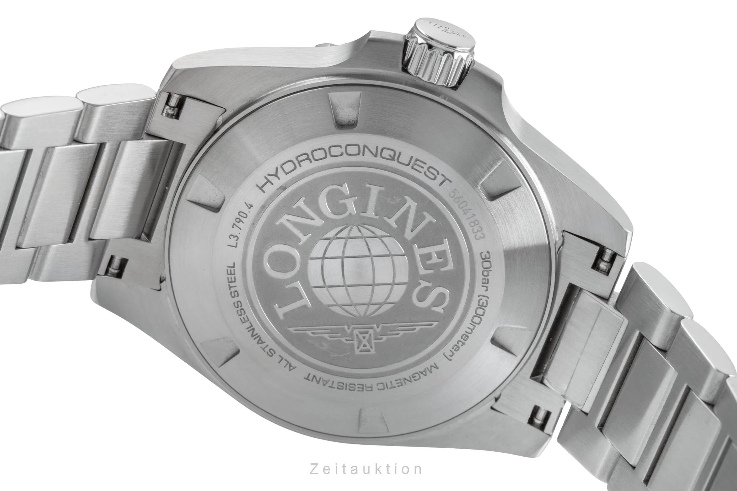 Longines Hydro Conquest steel automatic men's watch L3.790.4.96.6 LP: 3250EUR  [2505436] - Image 11