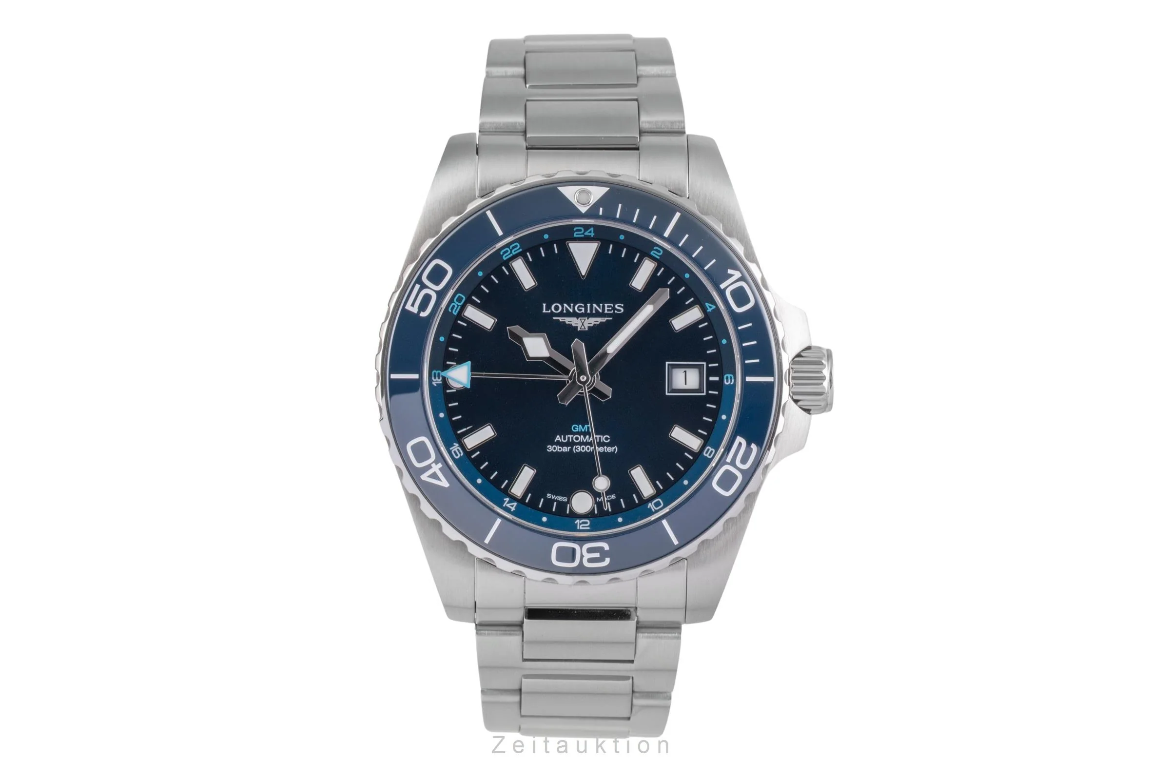 Longines Hydro Conquest steel automatic men's watch L3.790.4.96.6 LP: 3250EUR  [2505436] - Image 5