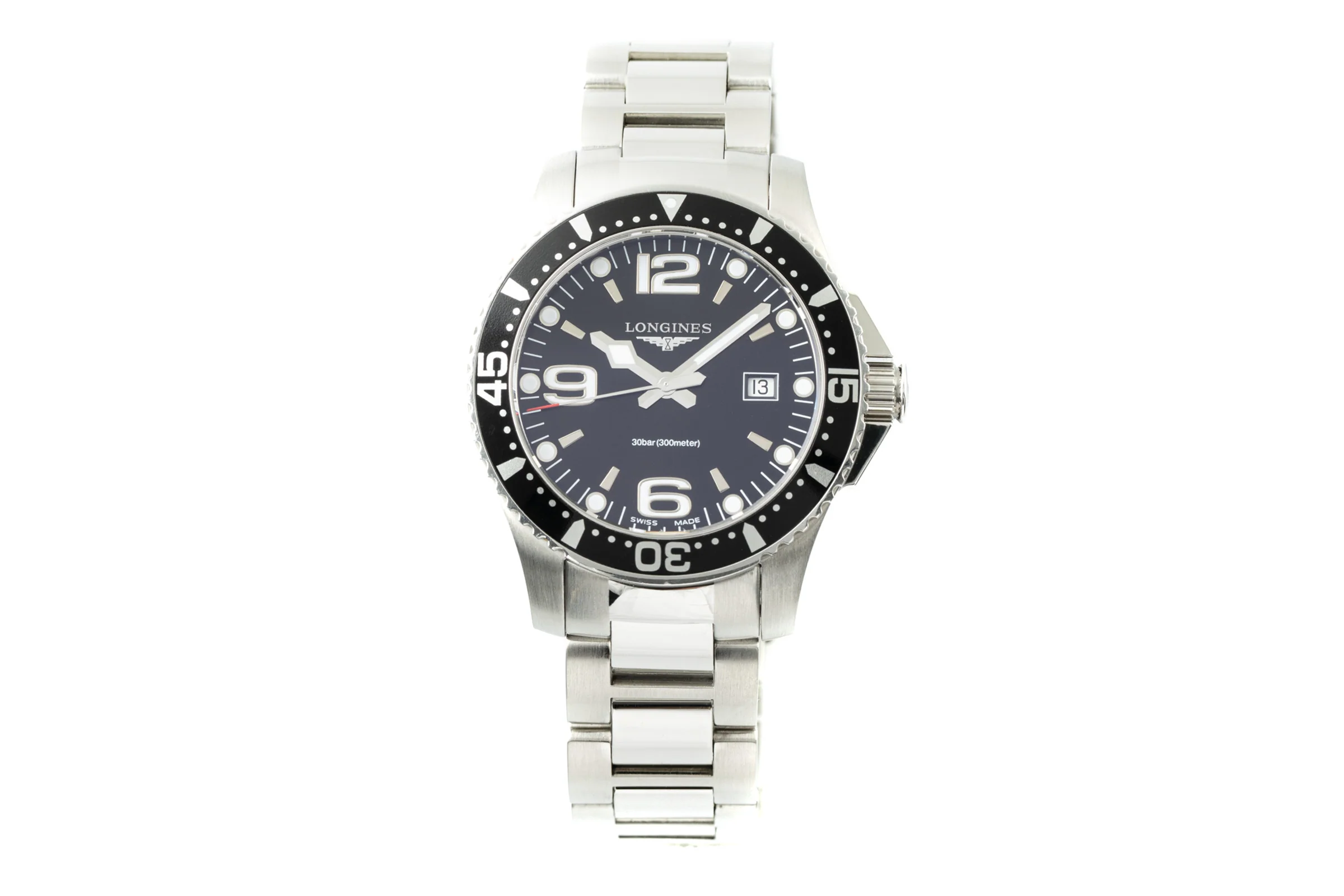 Longines Hydro Conquest steel quartz men's watch L3.730.4 LP: 940EUR  [2200661] - Image 4