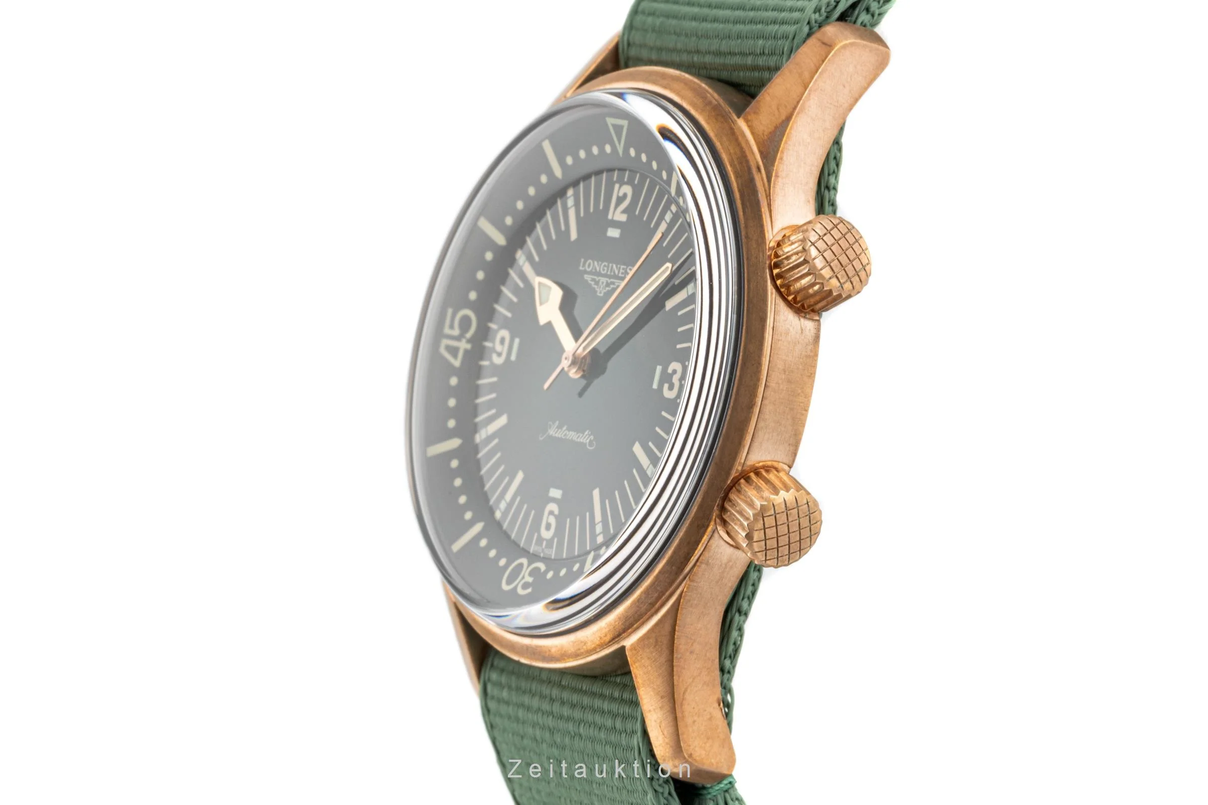 Longines Legend Diver bronze automatic men's watch L3.774.1 LP: 3400EUR  [2304095] - Image 6