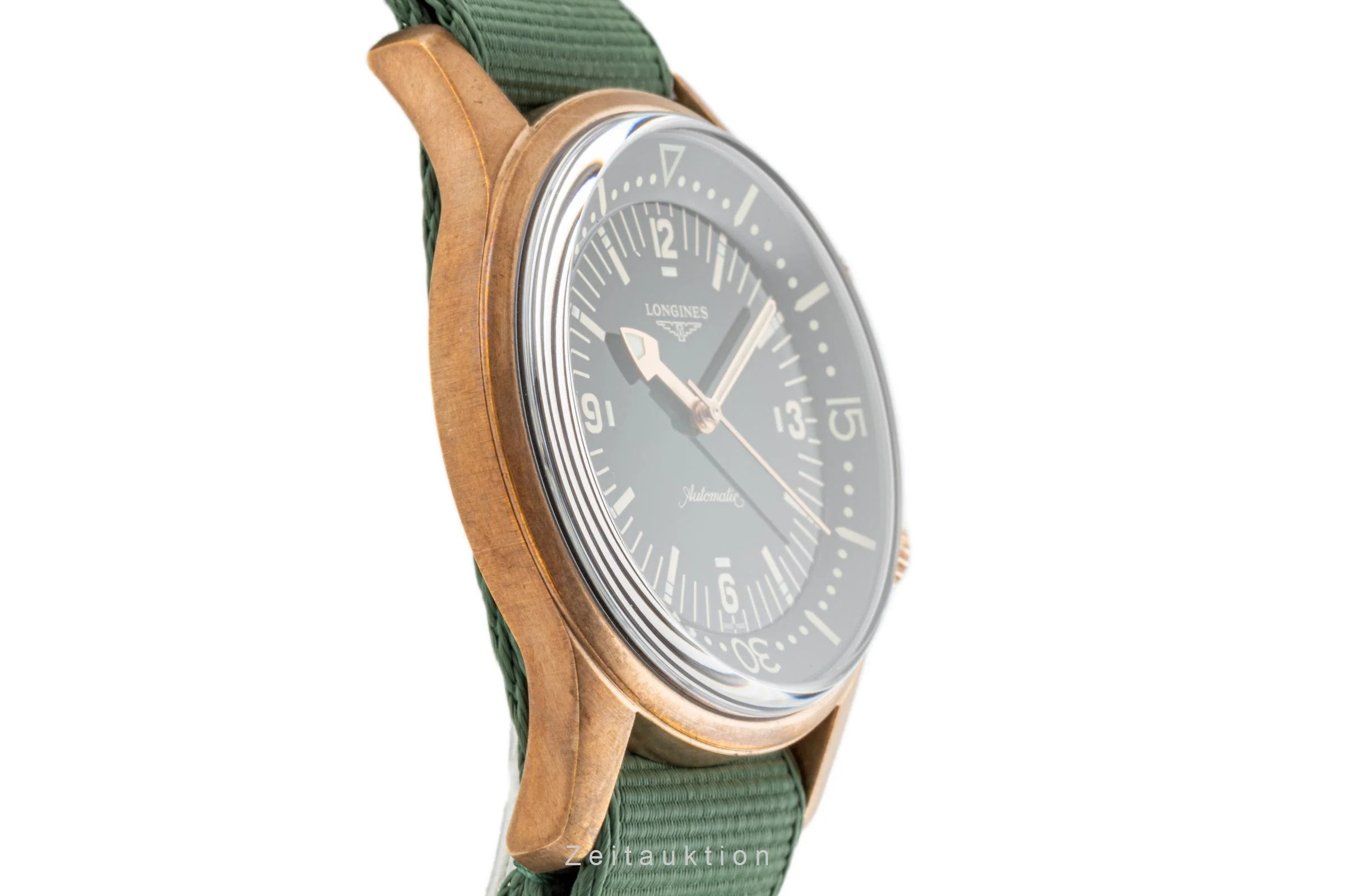 Longines Legend Diver bronze automatic men's watch L3.774.1 LP: 3400EUR  [2304095] - Image 7