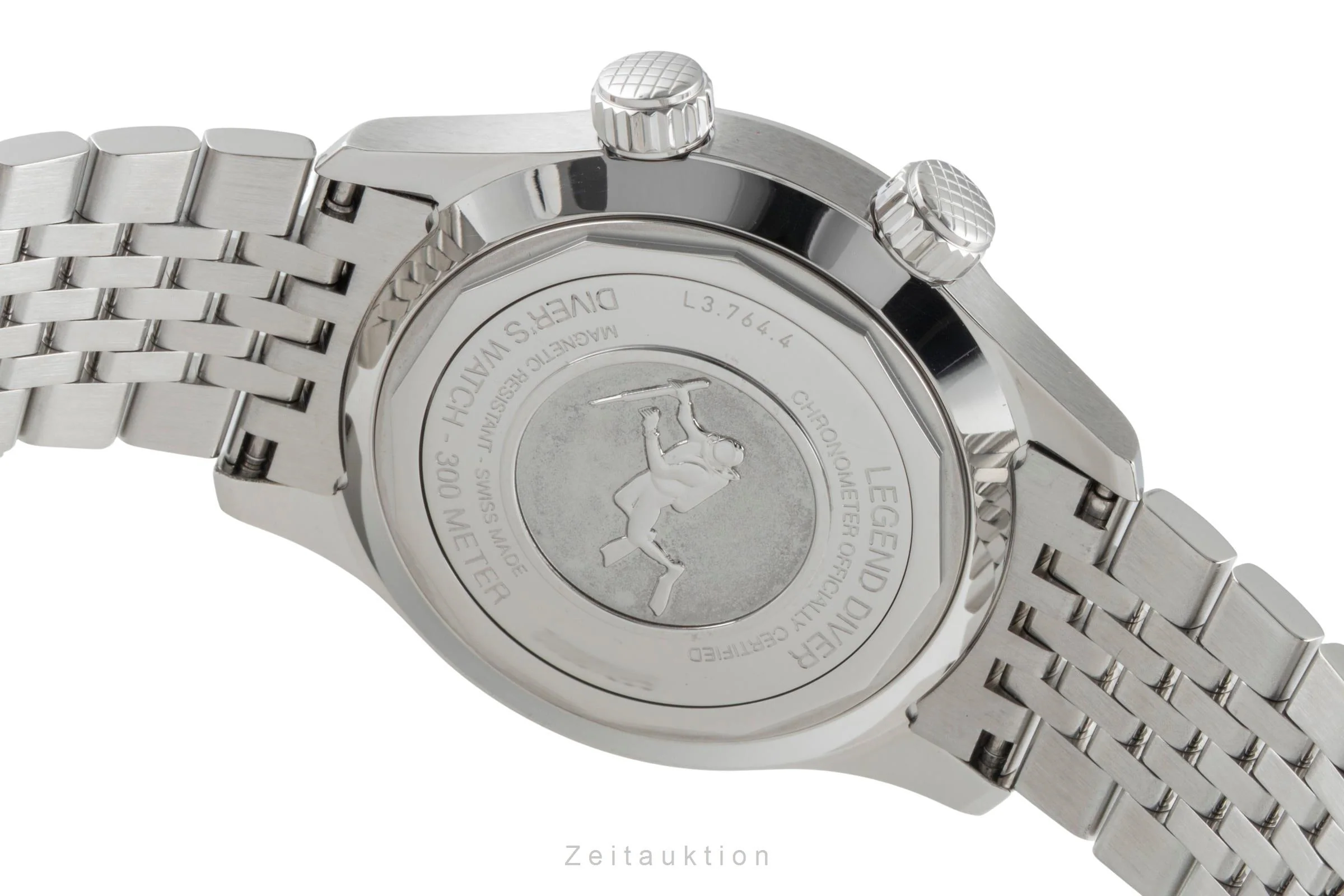 Longines Legend Diver steel automatic men's watch L3.764.4.90.6 LP: 3700EUR  [2505722] - Image 11