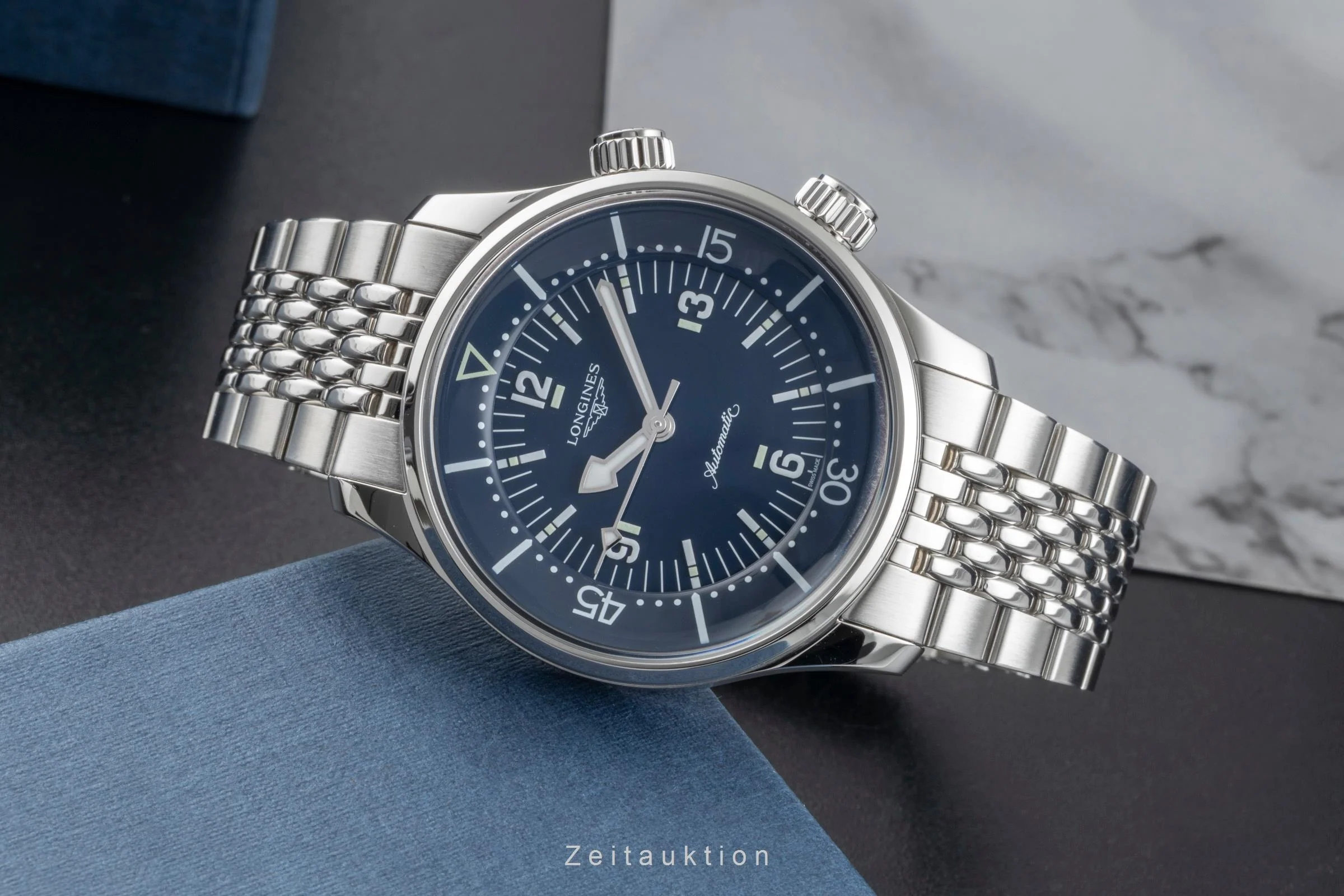 Longines Legend Diver steel automatic men's watch L3.764.4.90.6 LP: 3700EUR  [2505722] - Image 3