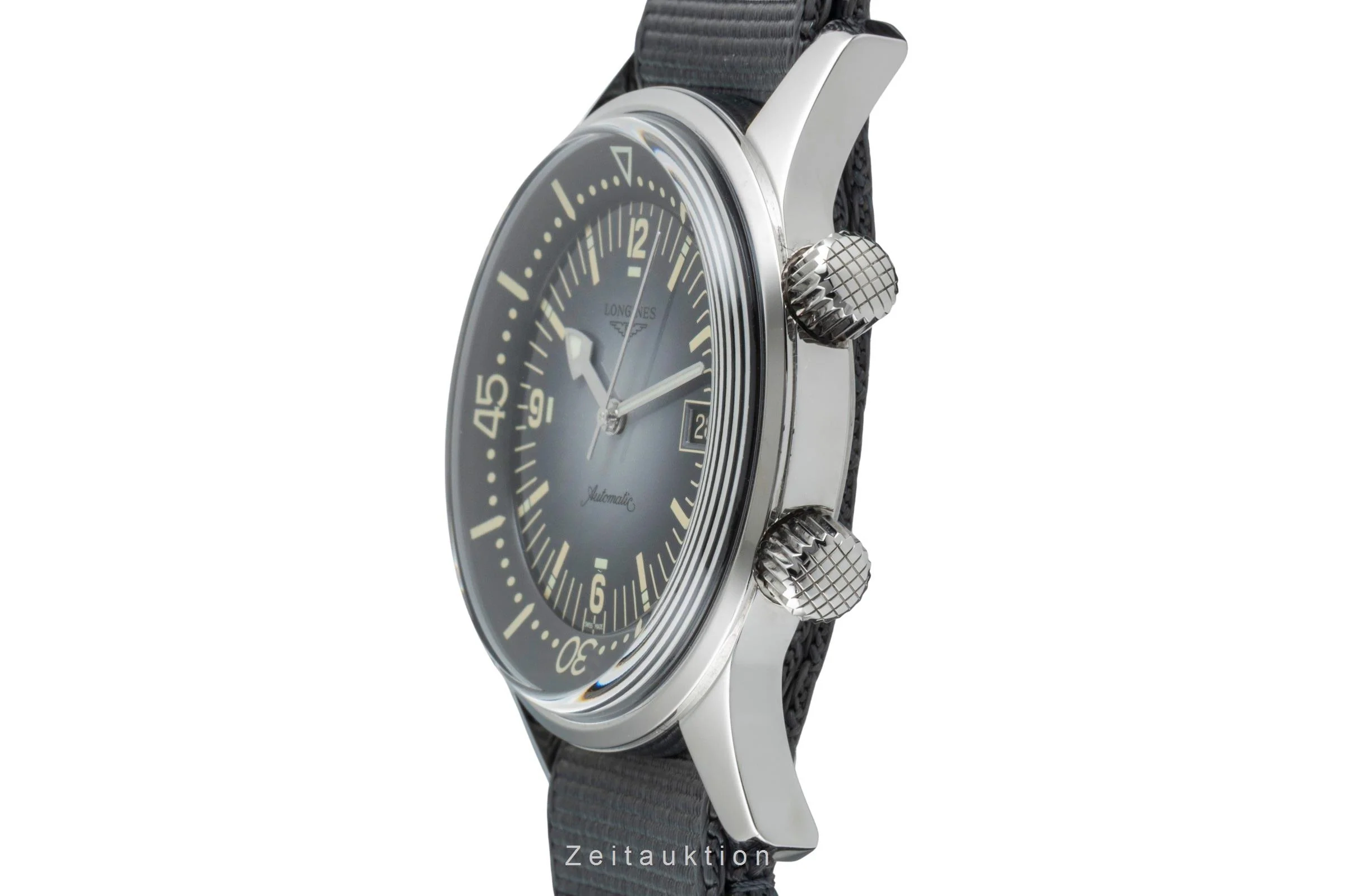 Longines Legend Diver steel automatic men's watch L3.774.4.70.2  [2507329] - Image 7