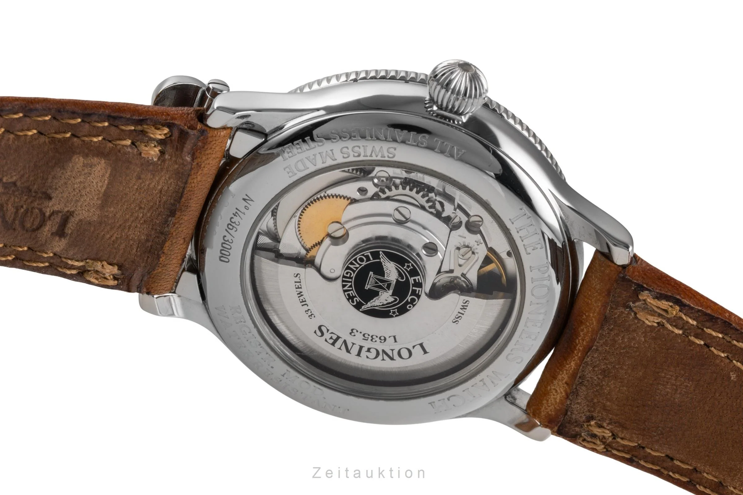 Longines Lindbergh steel automatic men's watch L2.610.4  [2504636] - Image 11