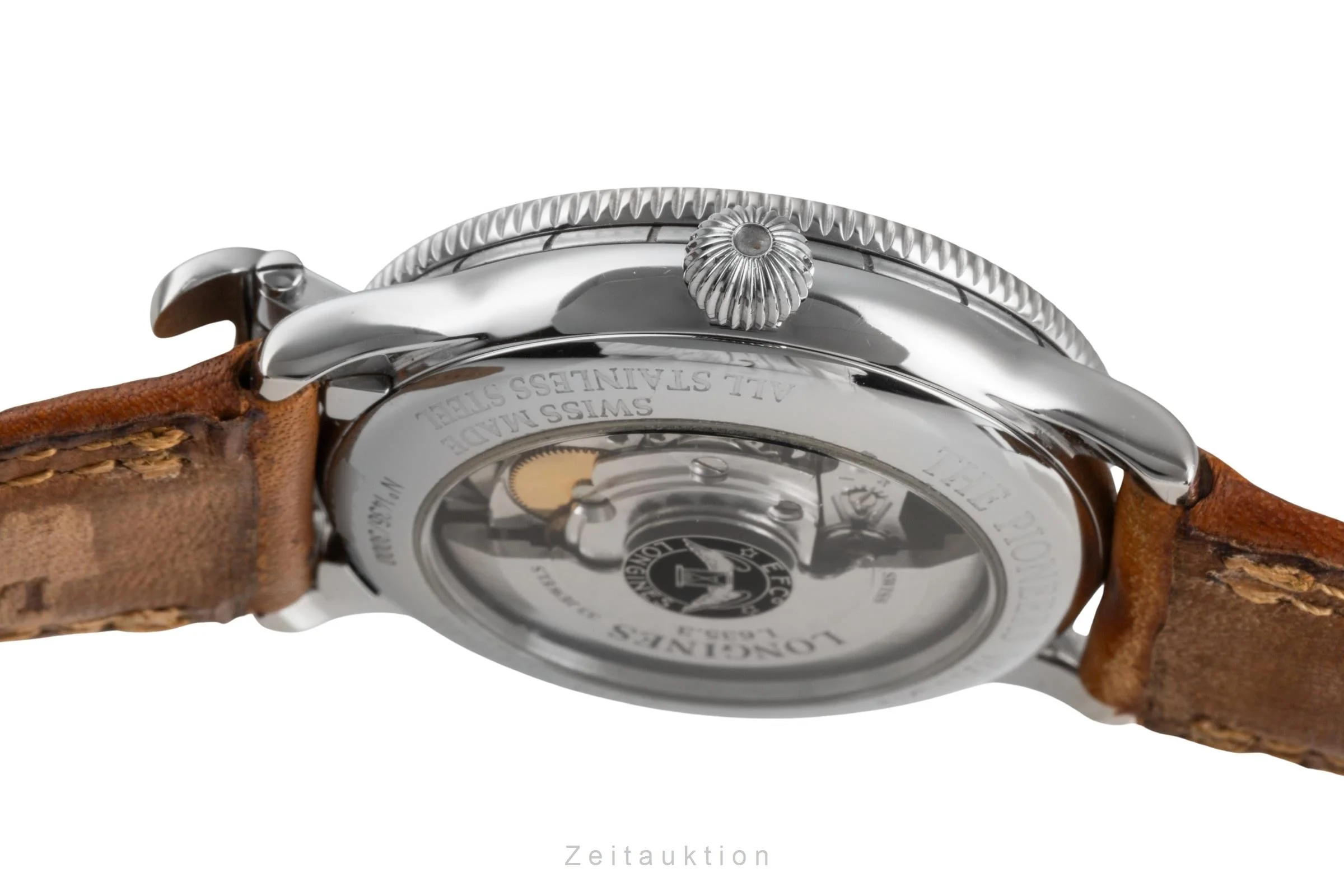 Longines Lindbergh steel automatic men's watch L2.610.4  [2504636] - Image 12