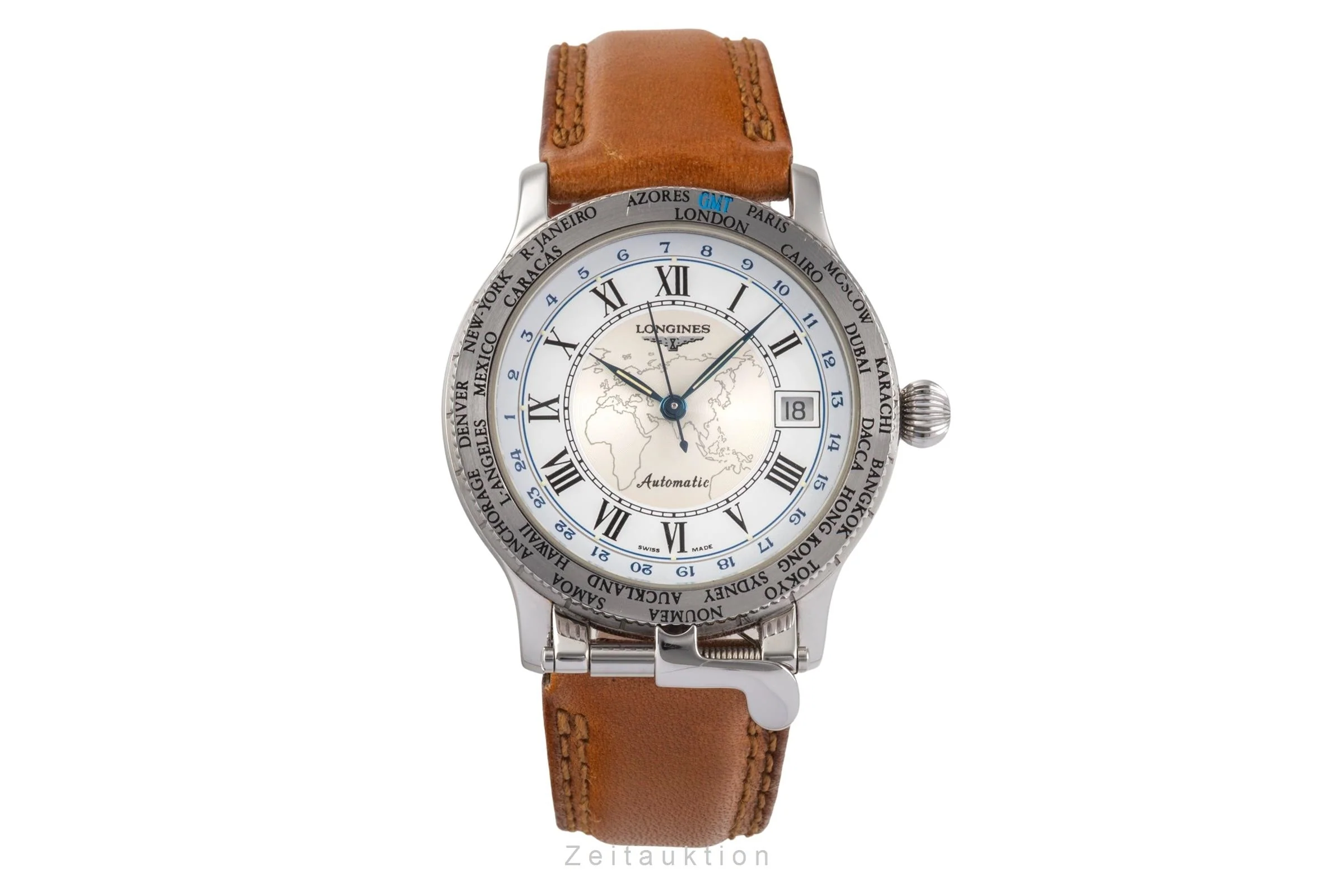 Longines Lindbergh steel automatic men's watch L2.610.4  [2504636] - Image 5