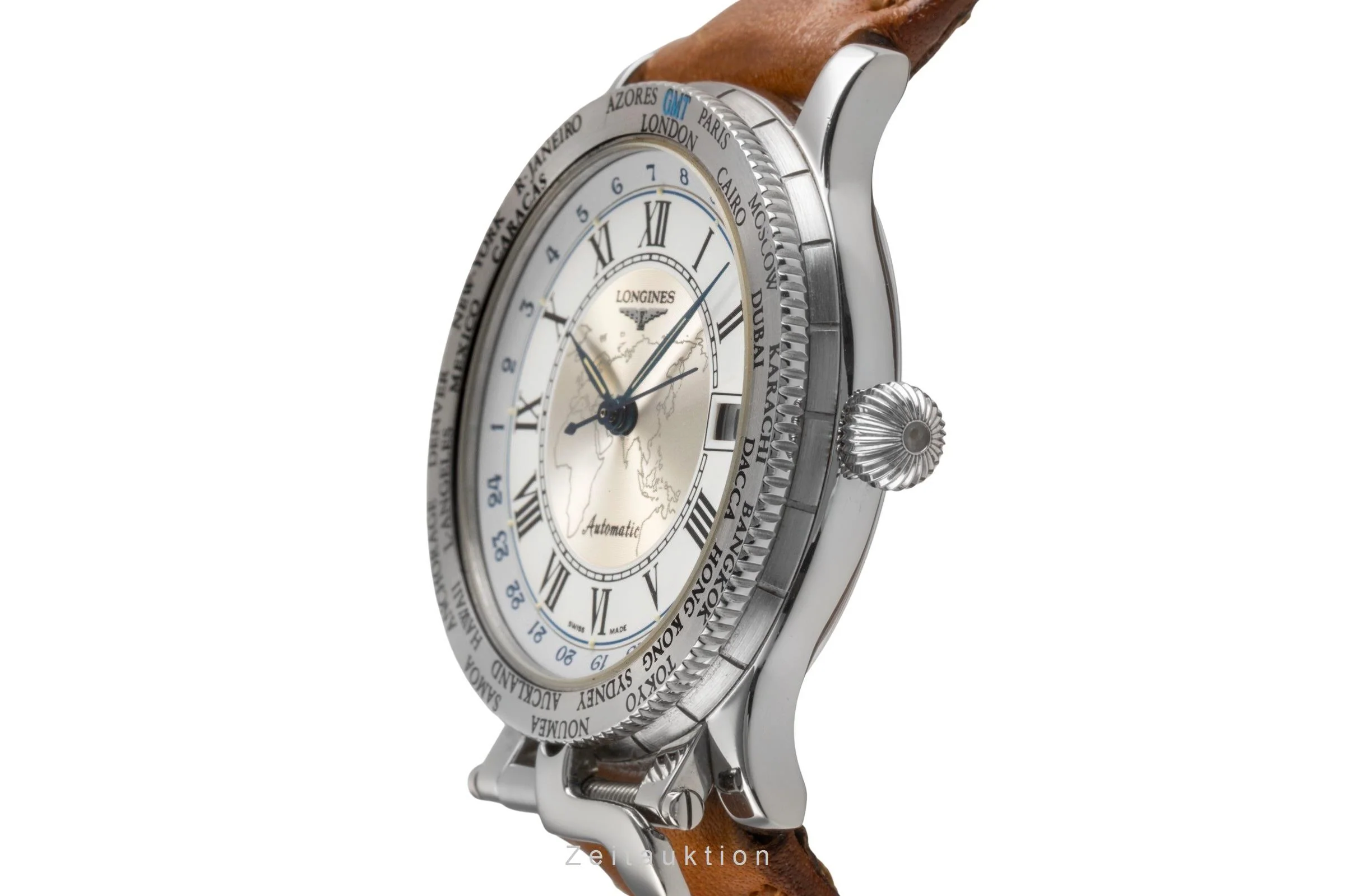 Longines Lindbergh steel automatic men's watch L2.610.4  [2504636] - Image 7