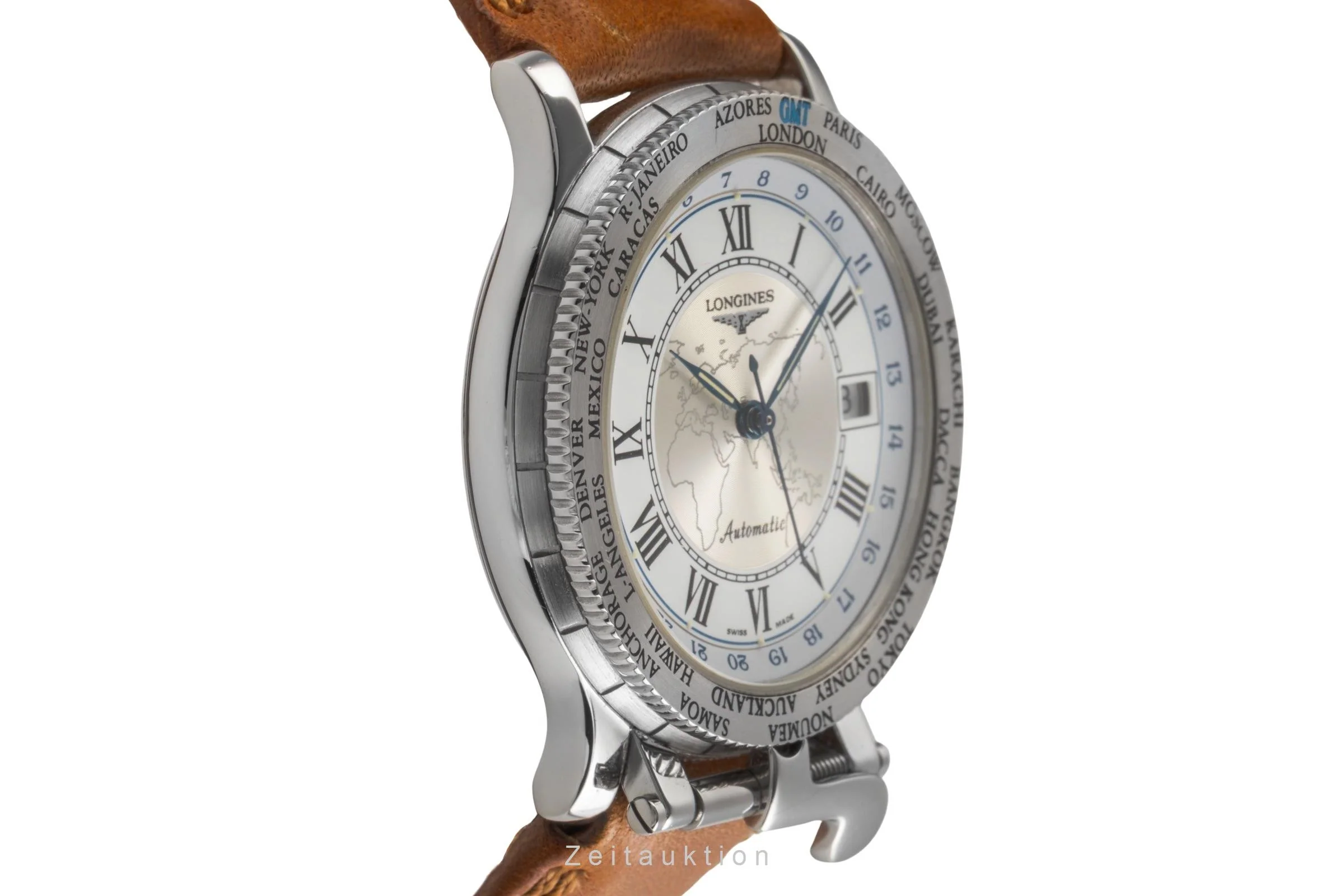 Longines Lindbergh steel automatic men's watch L2.610.4  [2504636] - Image 8