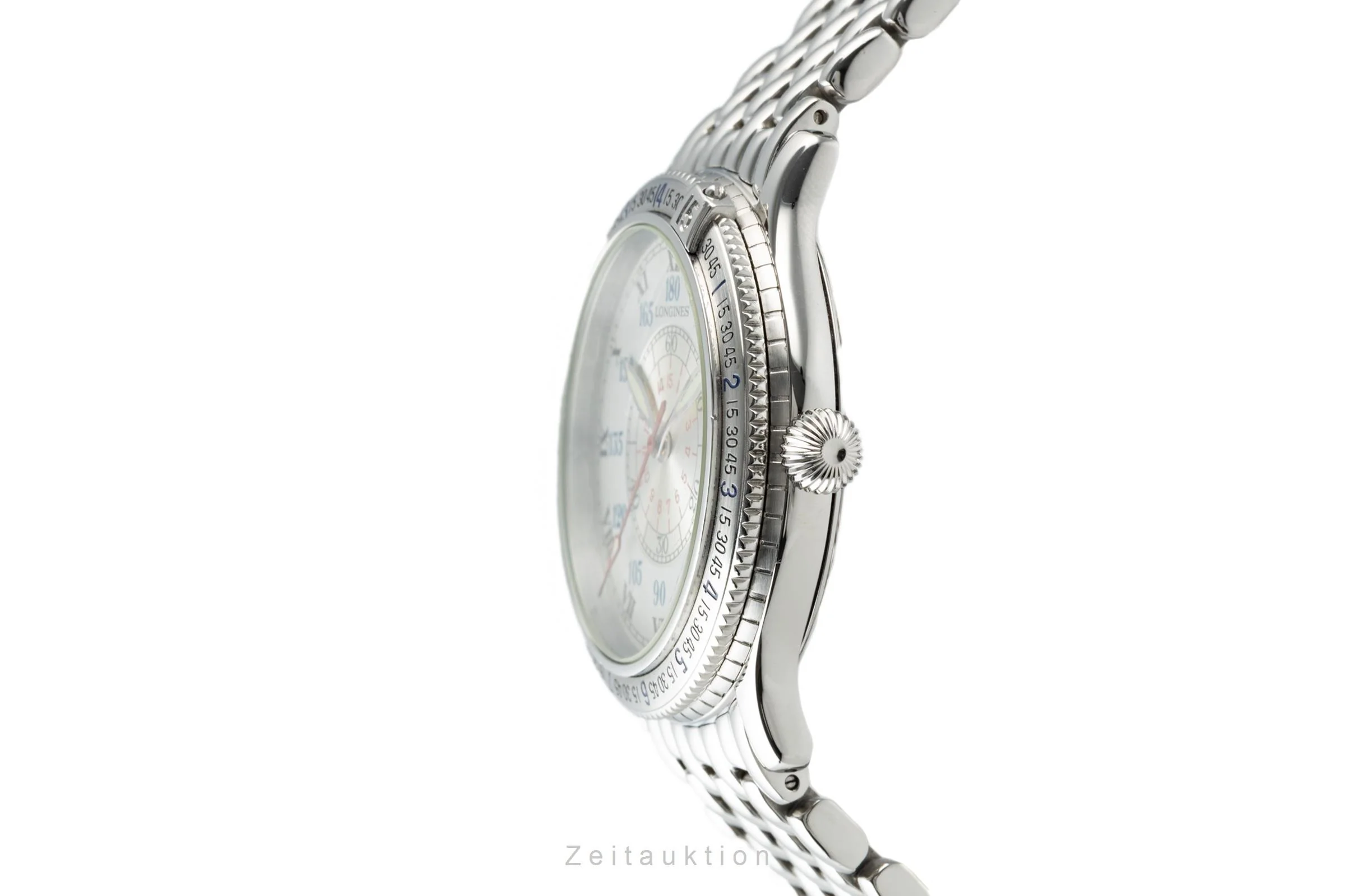 Longines Lindbergh Stundenwinkel steel automatic men's watch L2.617.4  [2200787] - Image 6