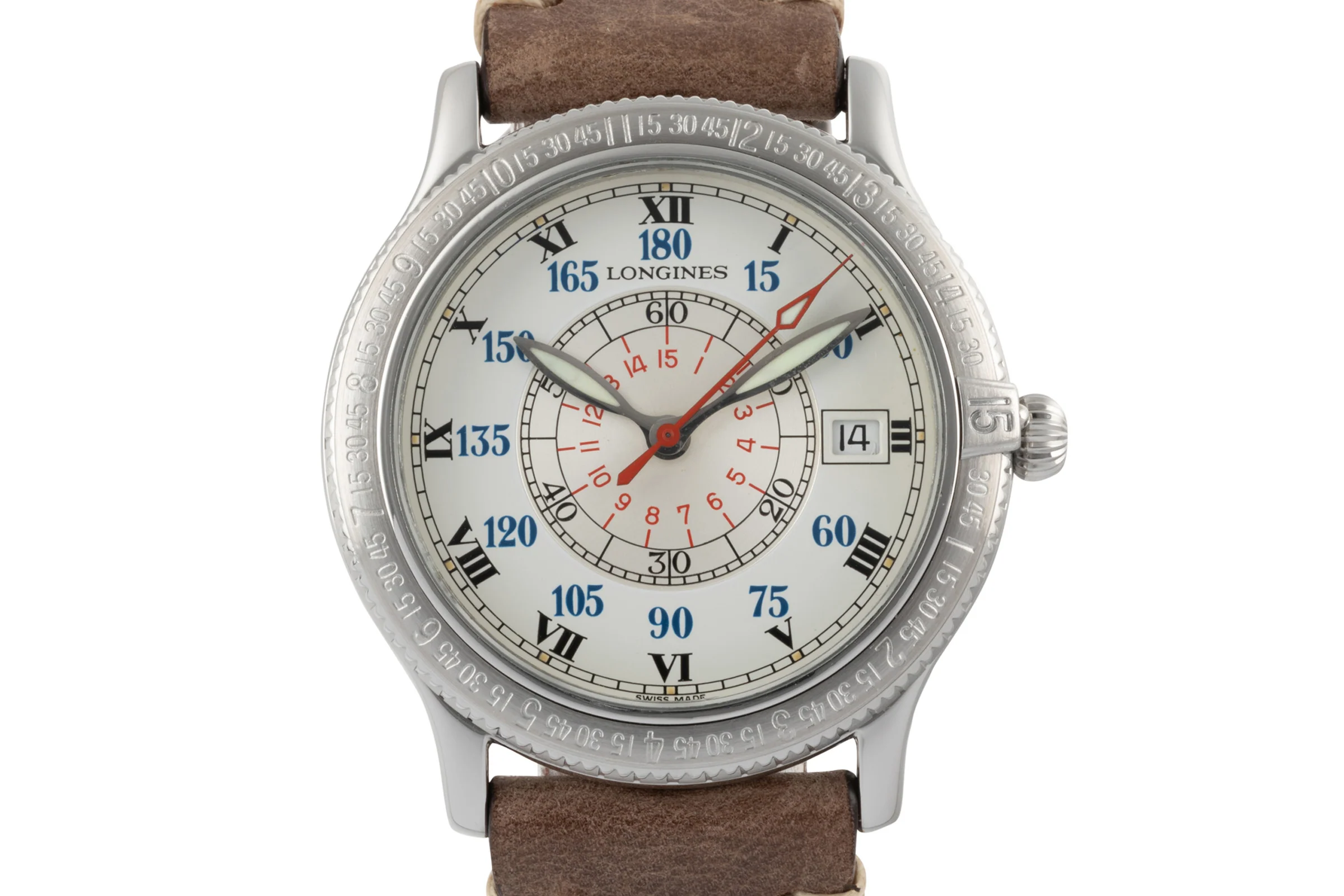 Longines Lindbergh Stundenwinkel steel automatic men's watch L2.617.4  [2304649] - Image 4