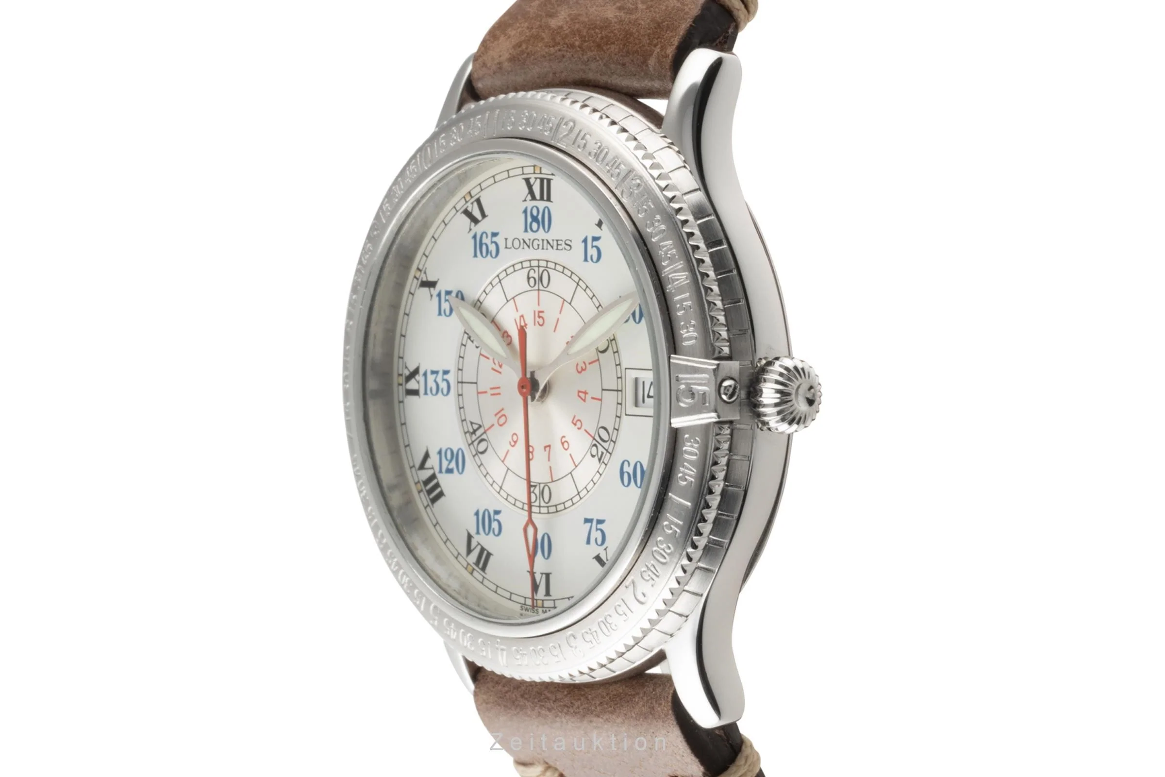 Longines Lindbergh Stundenwinkel steel automatic men's watch L2.617.4  [2304649] - Image 6