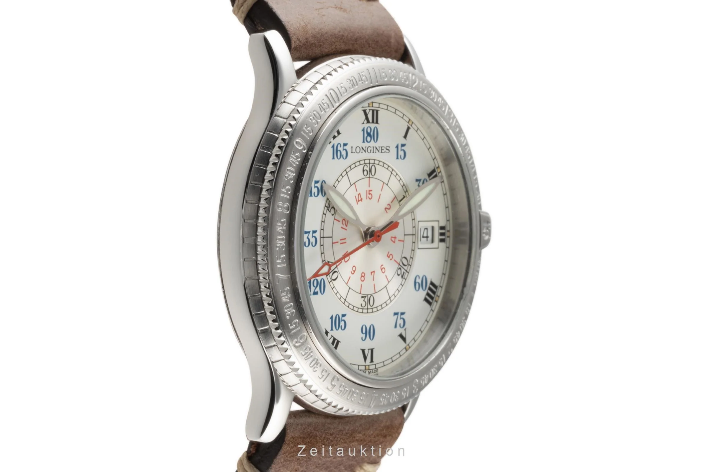 Longines Lindbergh Stundenwinkel steel automatic men's watch L2.617.4  [2304649] - Image 7