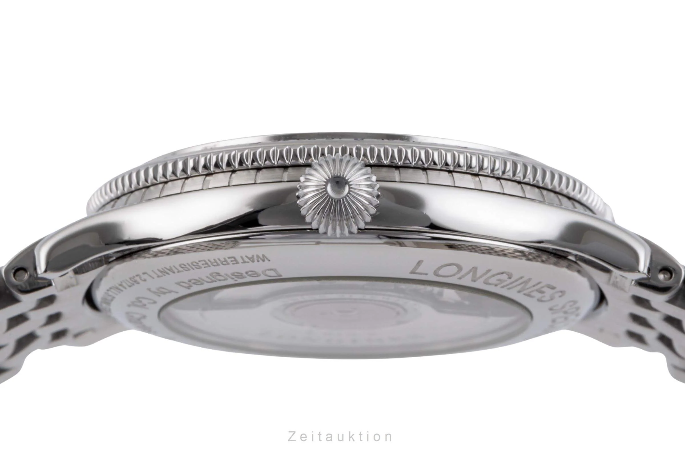 Longines Lindbergh Stundenwinkel steel automatic men's watch L2.617.4  [2500601] - Image 11