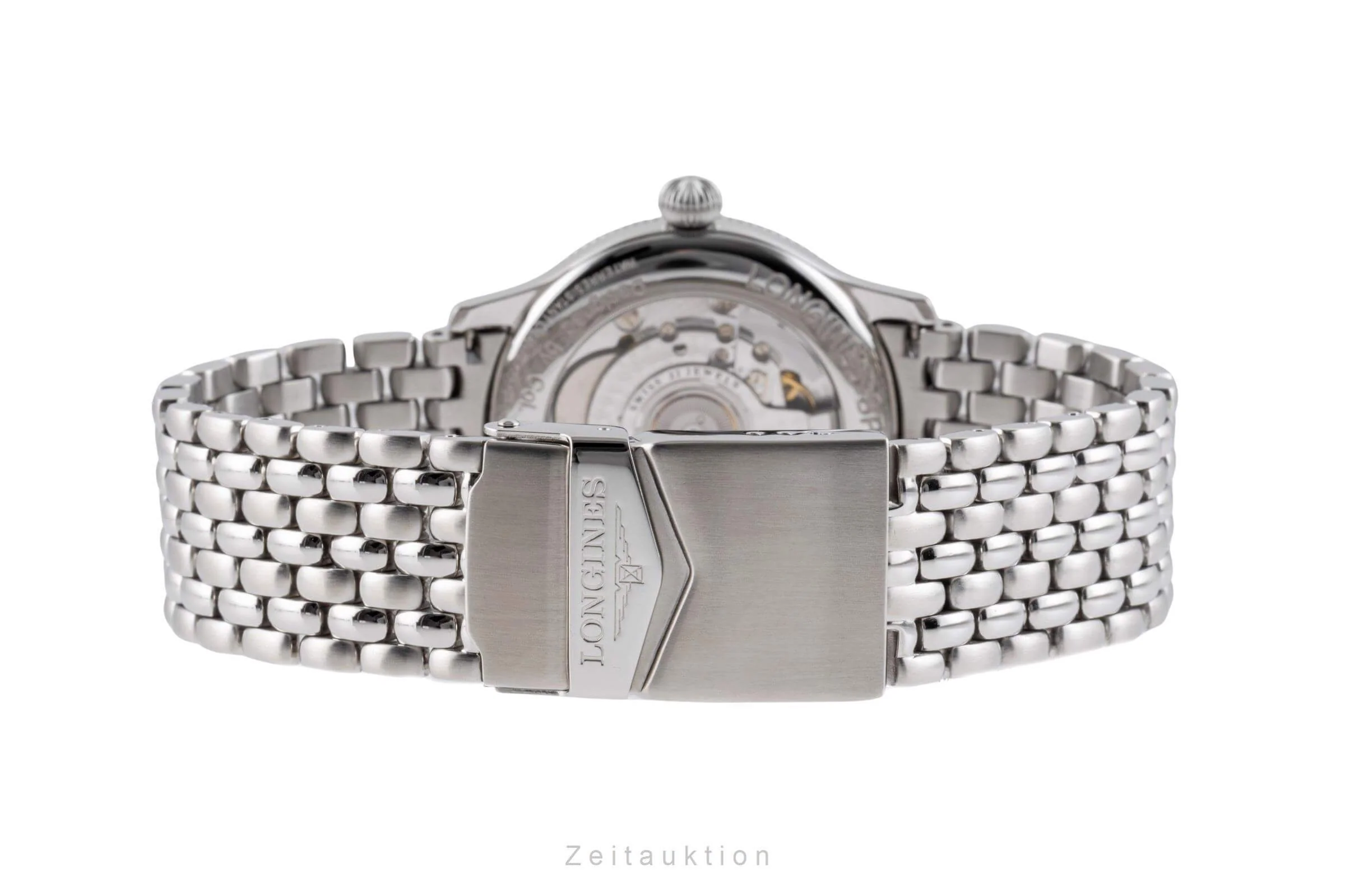 Longines Lindbergh Stundenwinkel steel automatic men's watch L2.617.4  [2500601] - Image 12