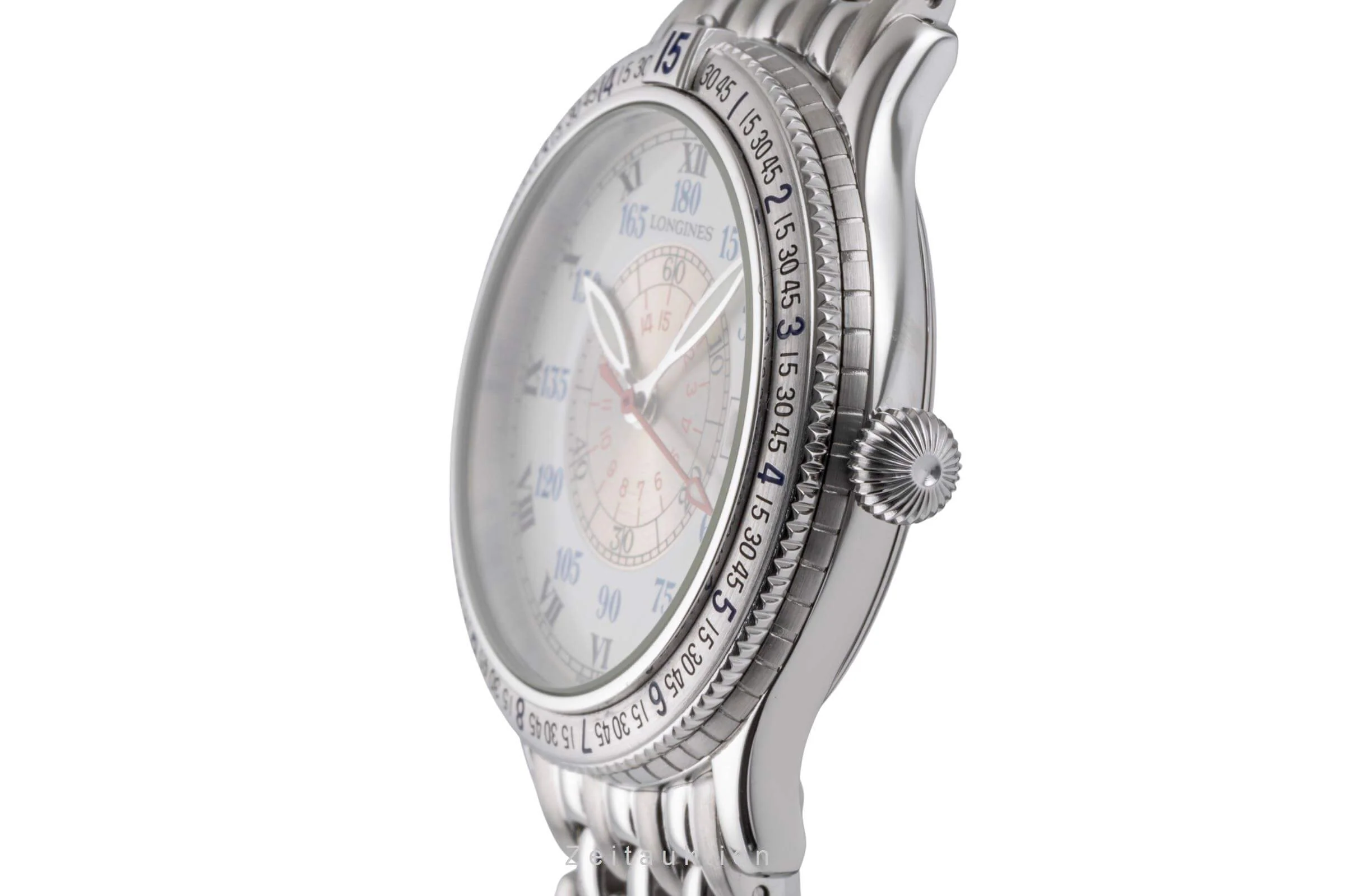 Longines Lindbergh Stundenwinkel steel automatic men's watch L2.617.4  [2500601] - Image 7