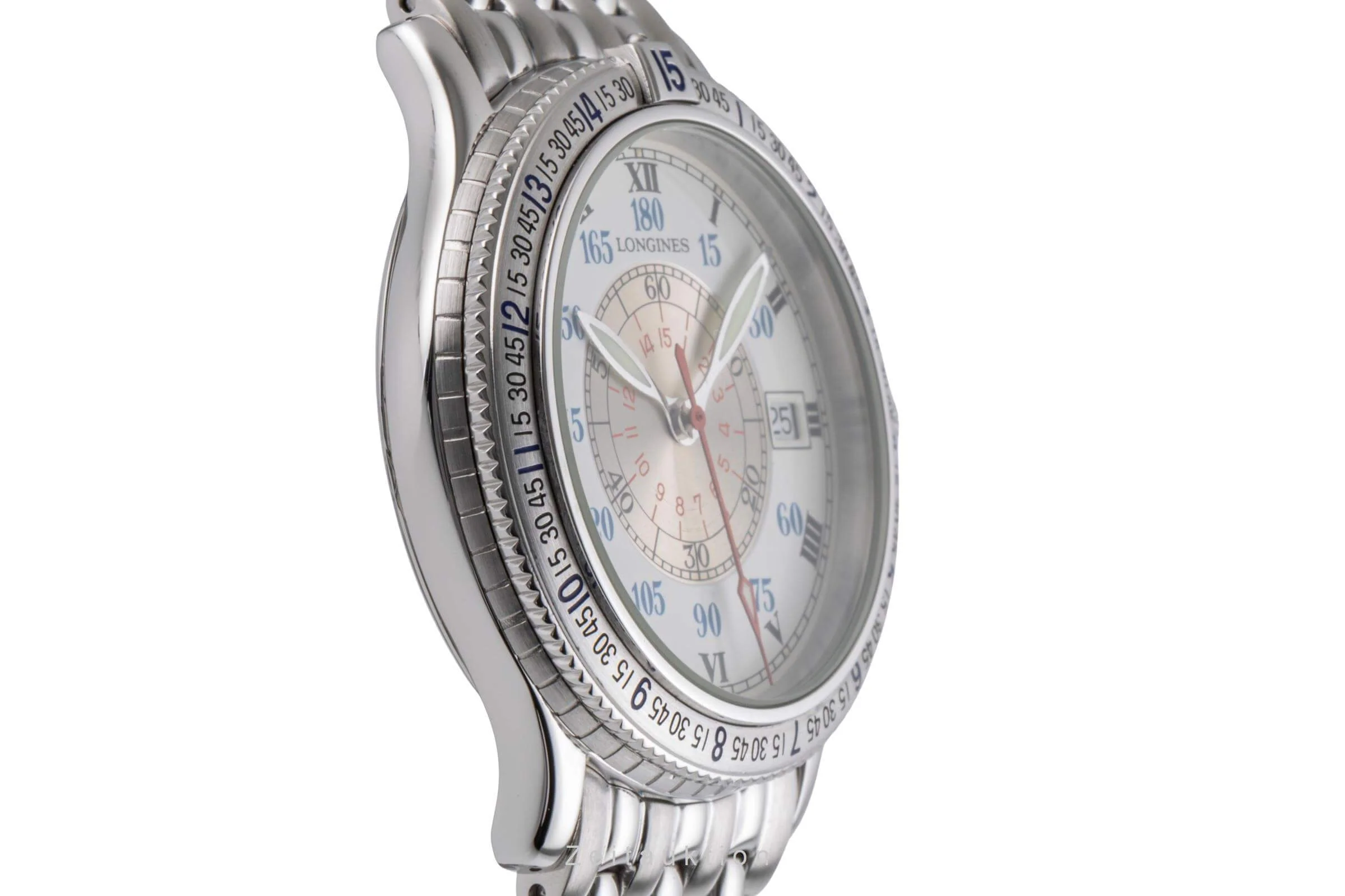Longines Lindbergh Stundenwinkel steel automatic men's watch L2.617.4  [2500601] - Image 8