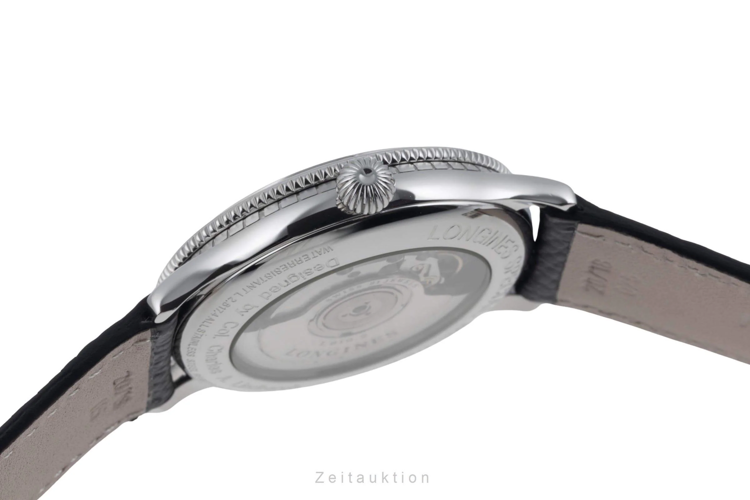 Longines Lindbergh Stundenwinkel steel automatic men's watch L2.617.4  [2501432] - Image 11