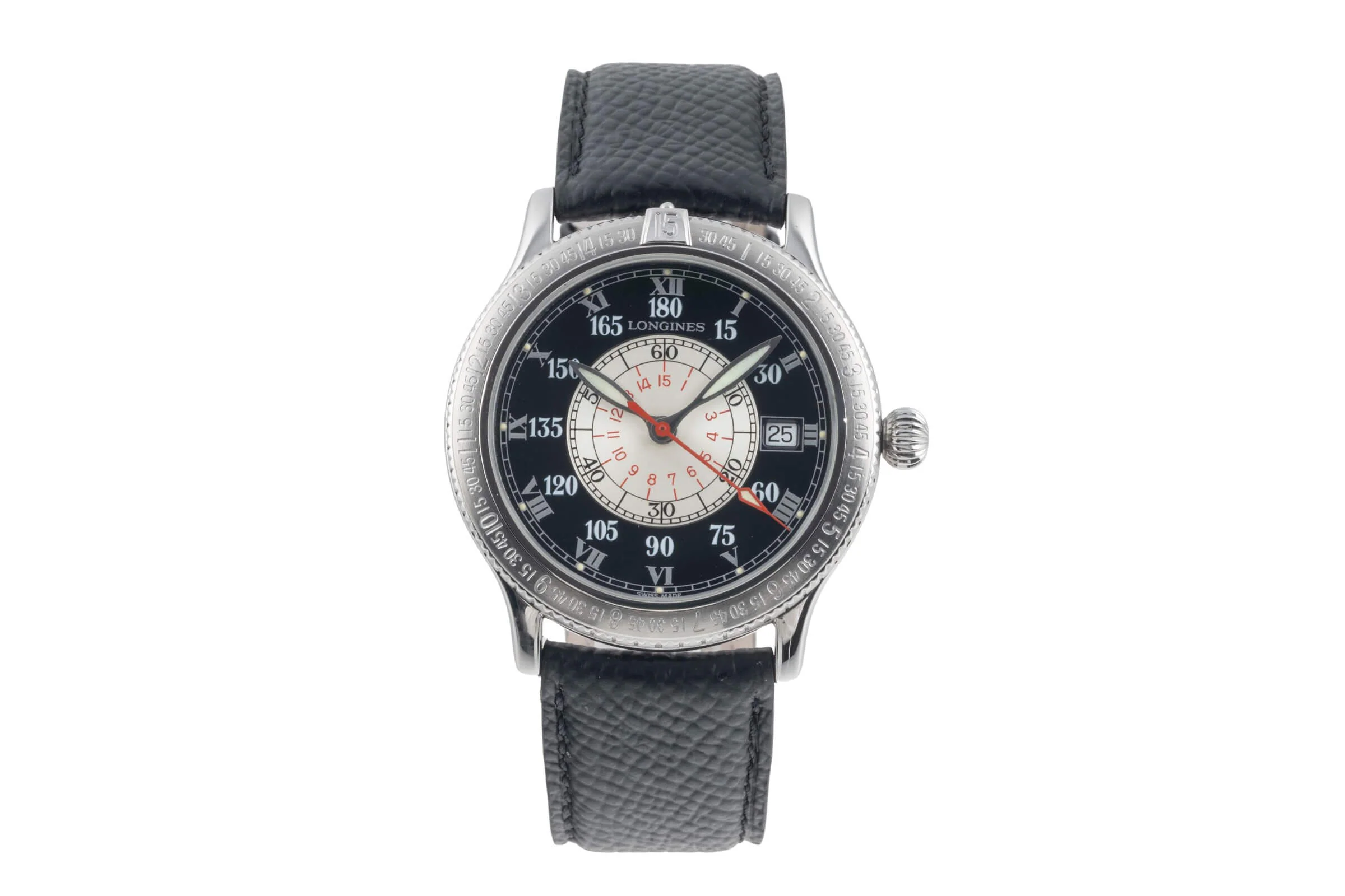 Longines Lindbergh Stundenwinkel steel automatic men's watch L2.617.4  [2501432] - Image 5