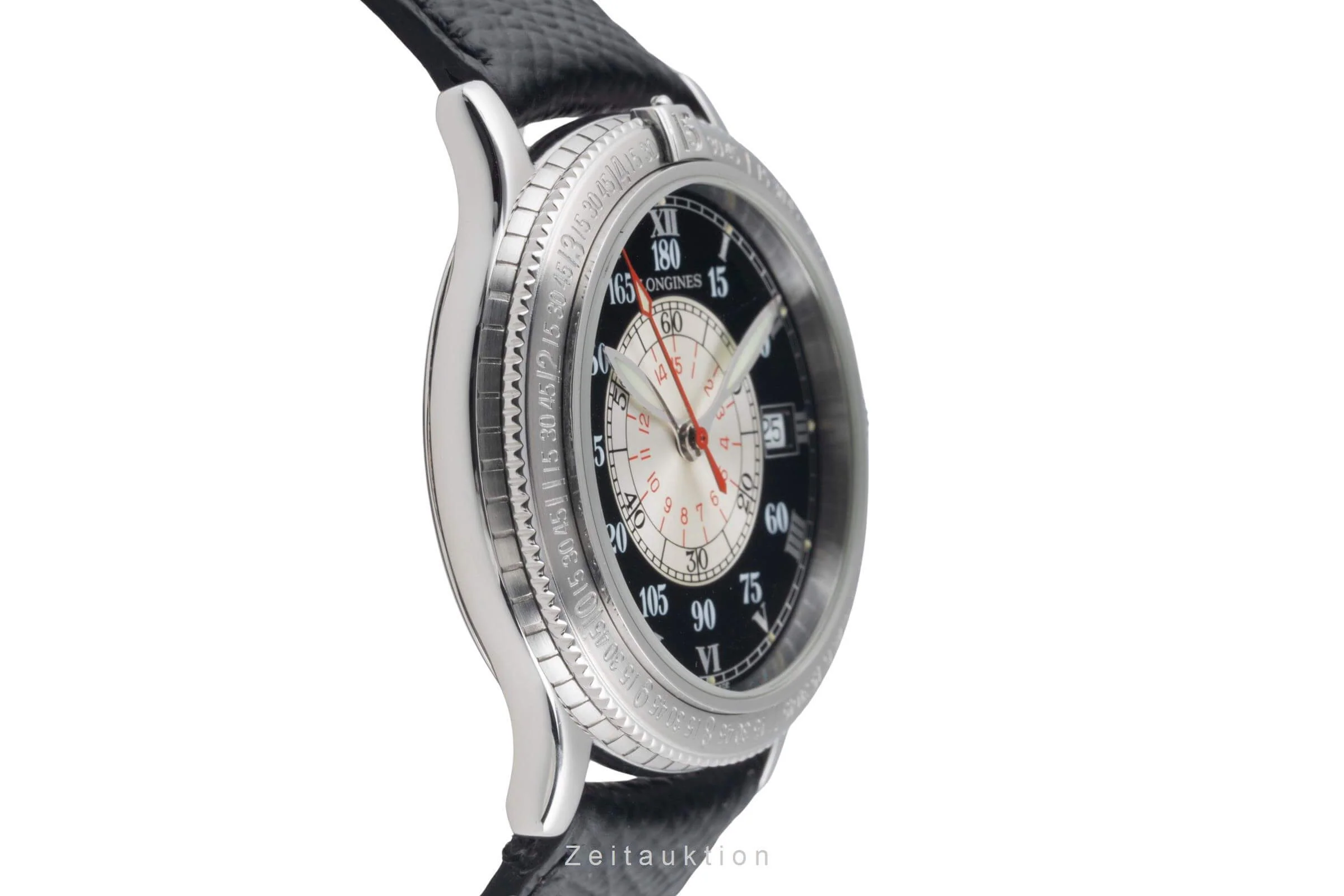 Longines Lindbergh Stundenwinkel steel automatic men's watch L2.617.4  [2501432] - Image 8