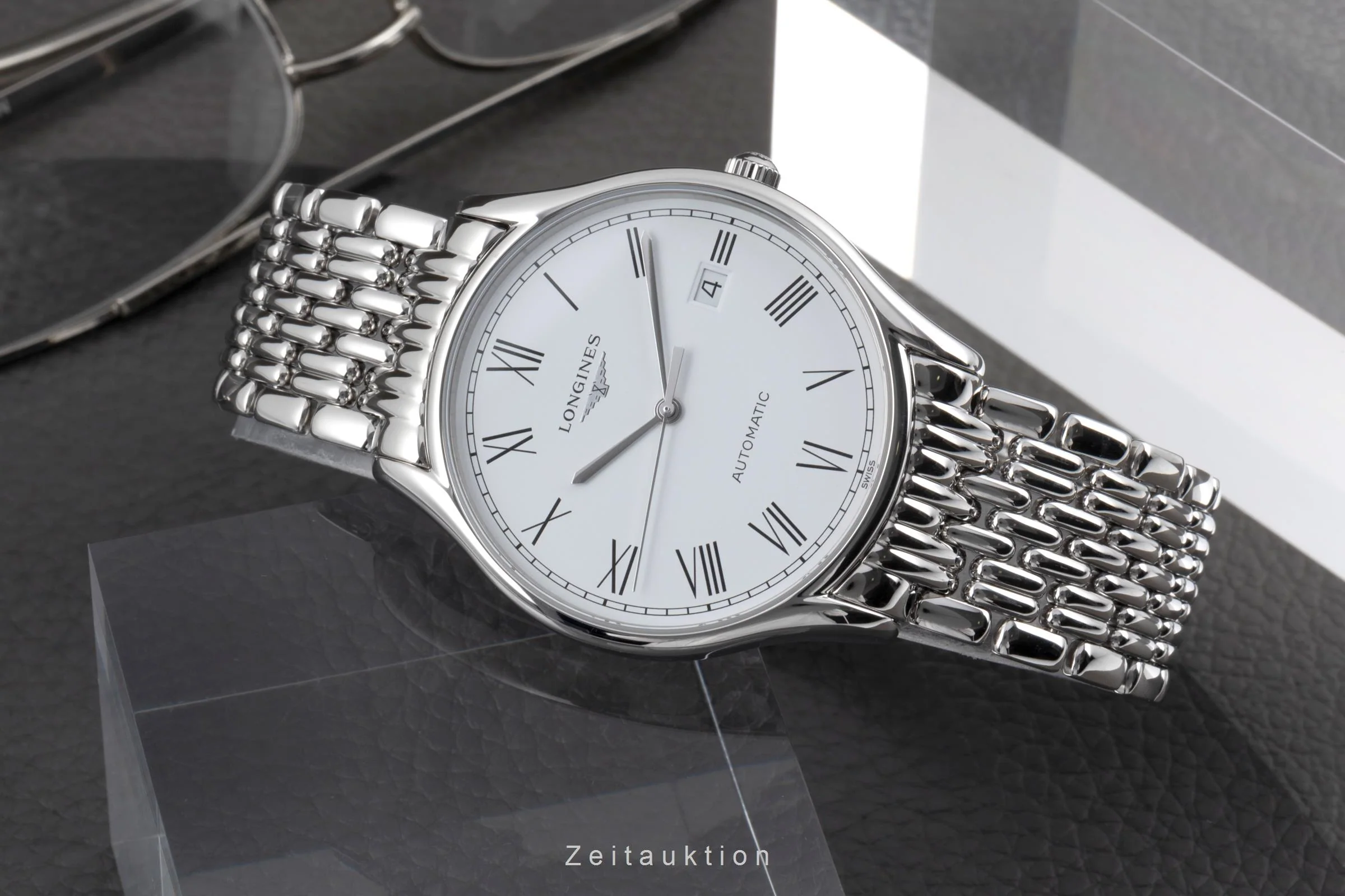 Longines Lyre steel automatic men's watch L4.960.4.11.6  [2505486] - Image 3