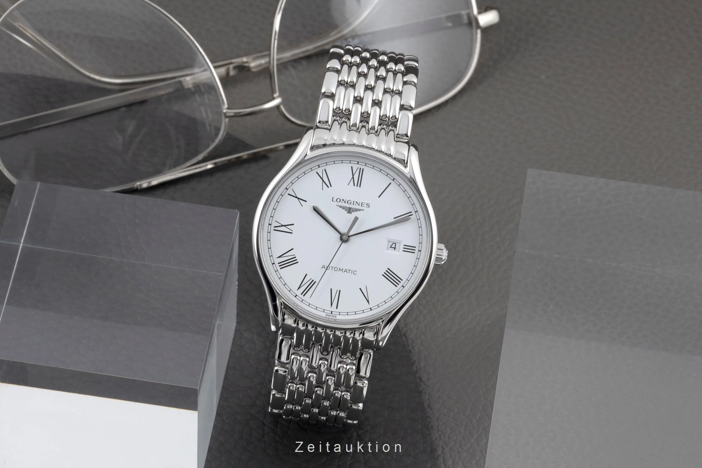 Longines Lyre steel automatic men's watch L4.960.4.11.6  [2505486] - Image 4