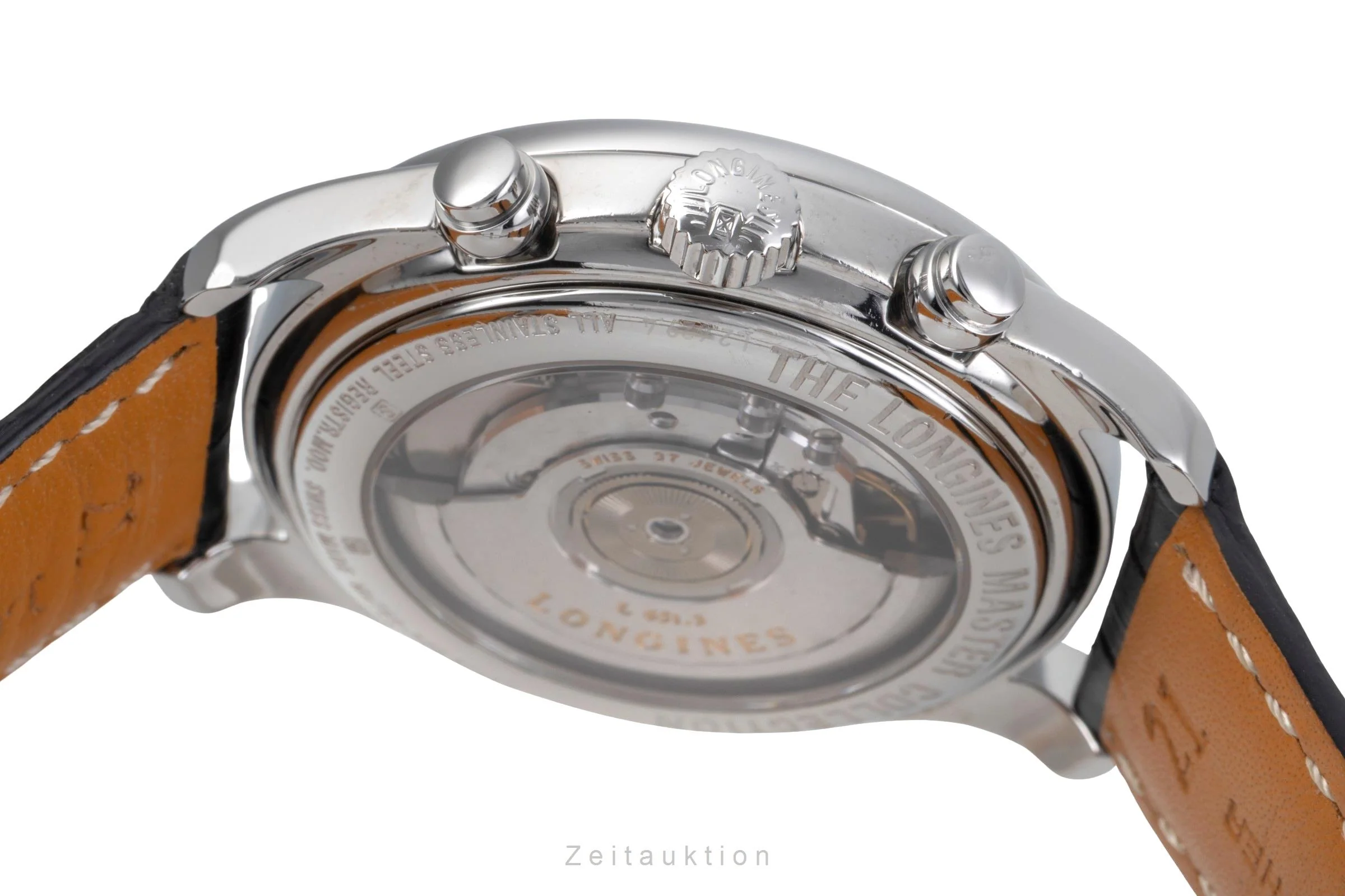 Longines Master Collection chronograph steel automatic men's watch L2.629.4  [2505329] - Image 12