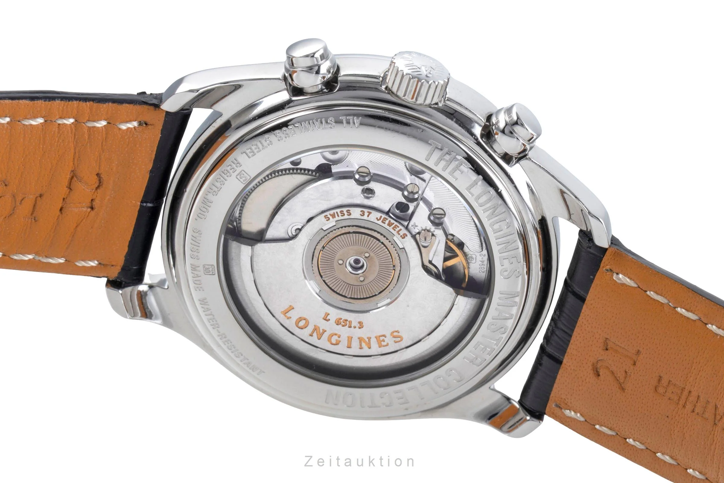 Longines Master Collection chronograph steel automatic men's watch L2.629.4  [2505329] - Image 13