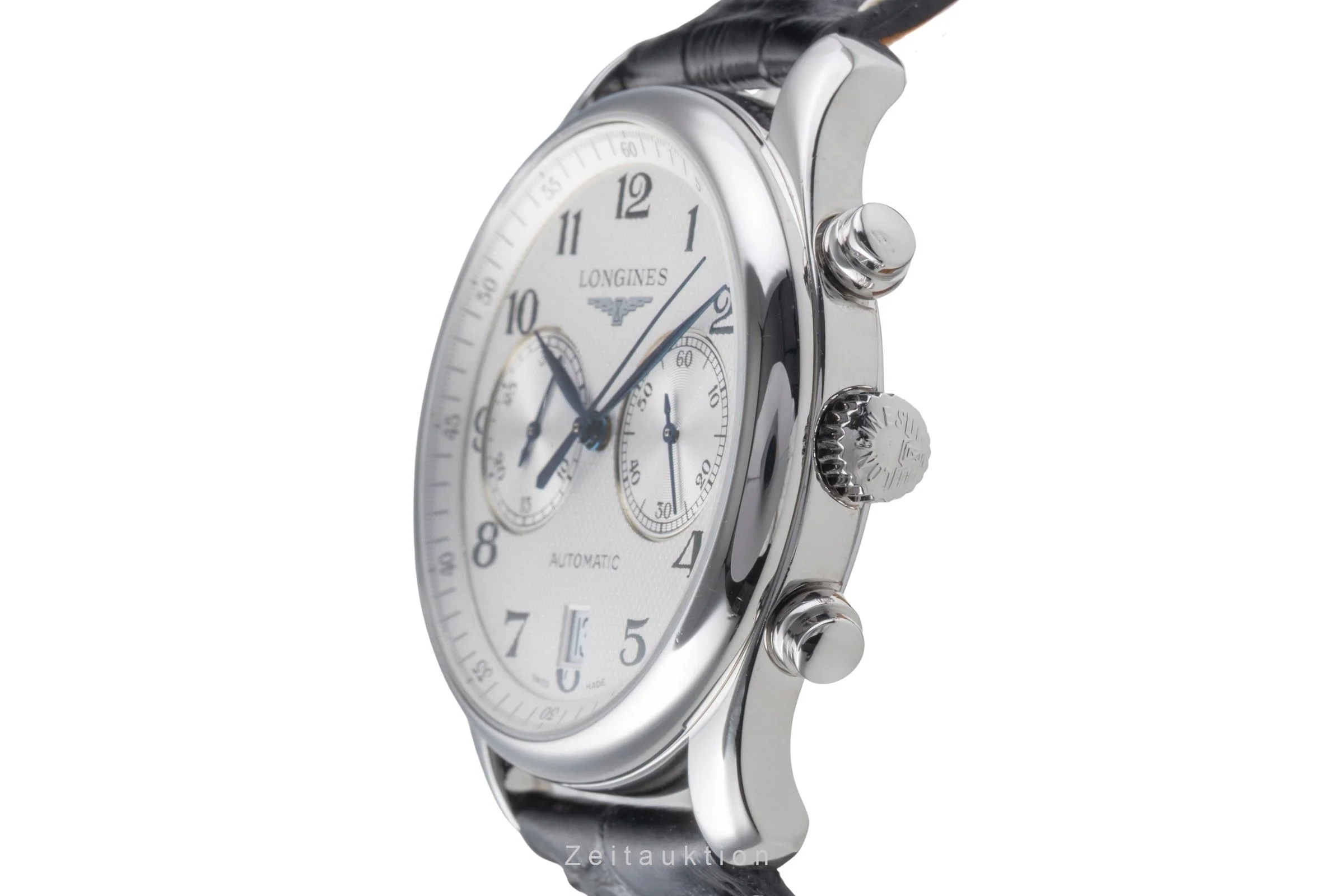 Longines Master Collection chronograph steel automatic men's watch L2.629.4  [2505329] - Image 7