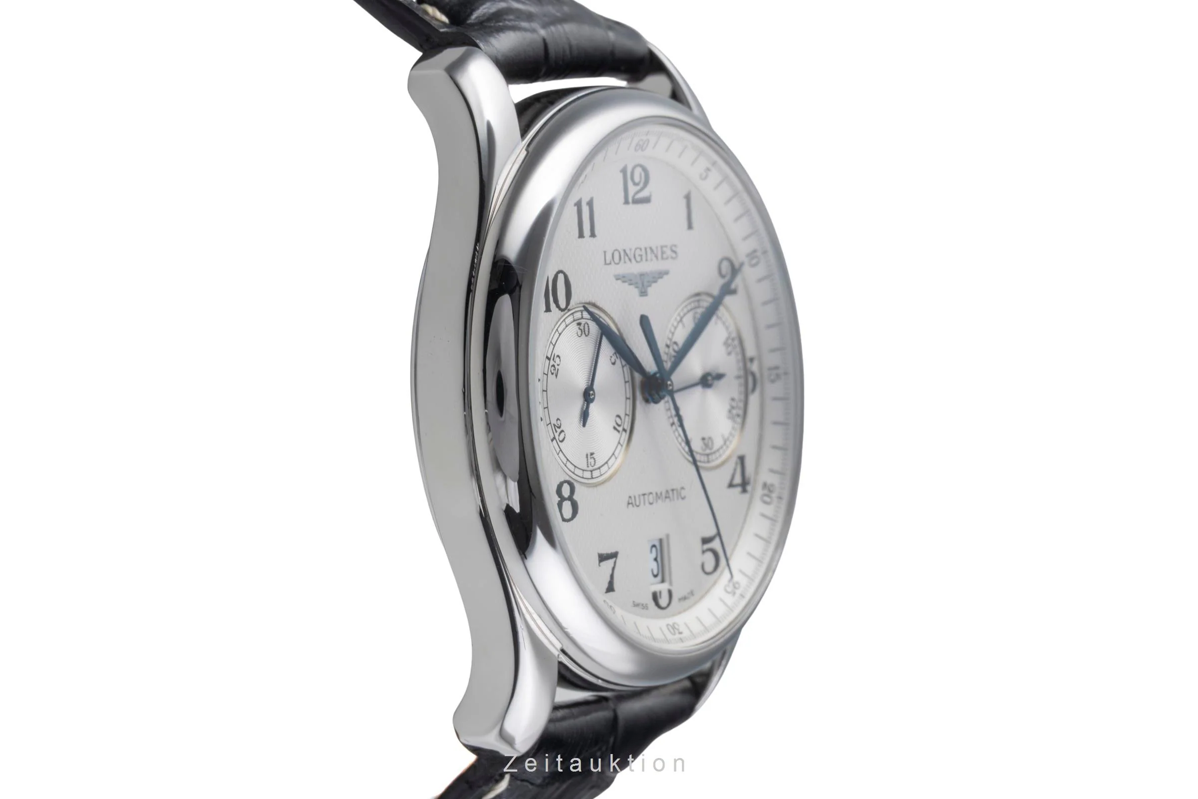 Longines Master Collection chronograph steel automatic men's watch L2.629.4  [2505329] - Image 8