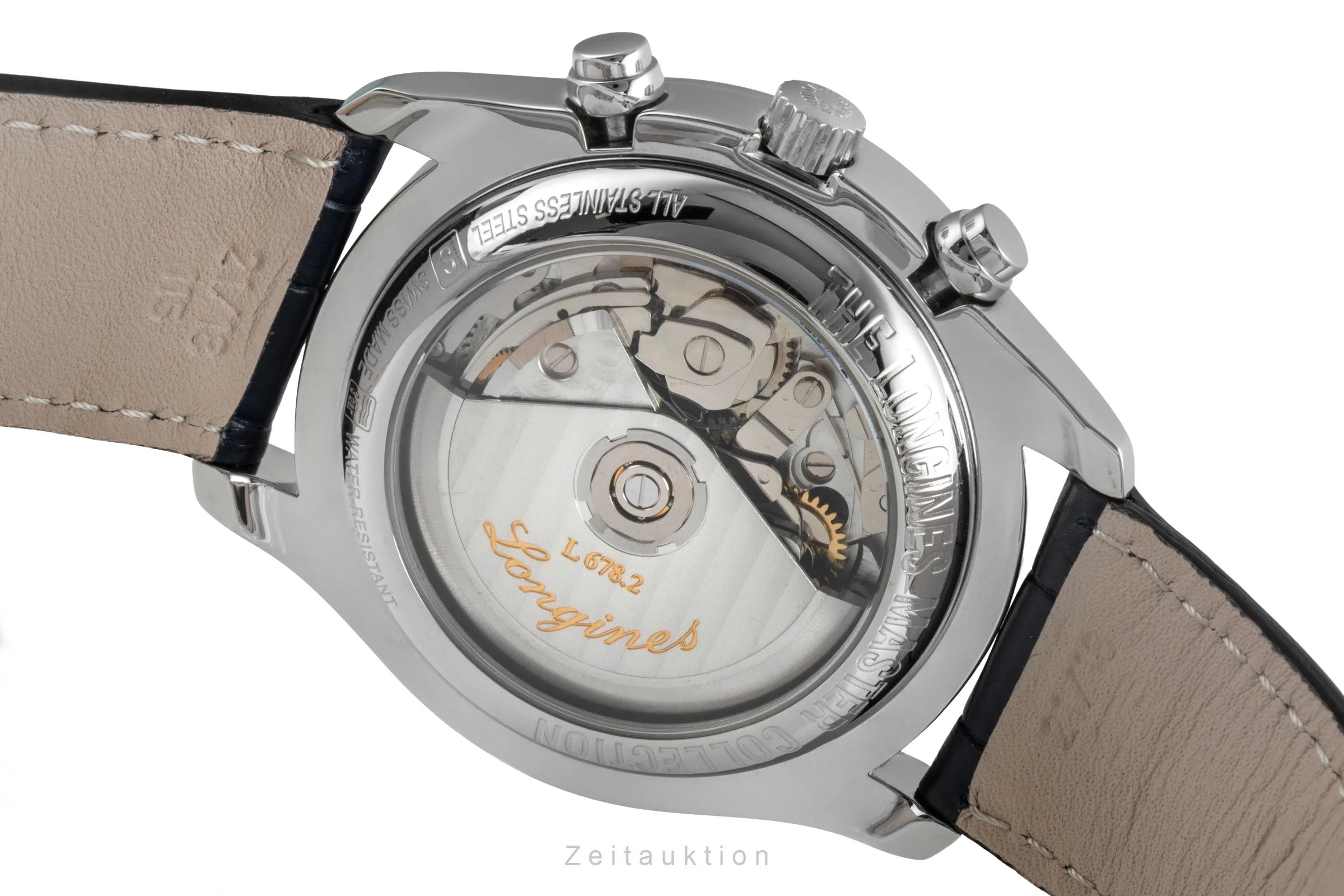 Longines Master Collection chronograph steel automatic men's watch L2.673.4.78.5 LP: 3900EUR  [2506793] - Image 13