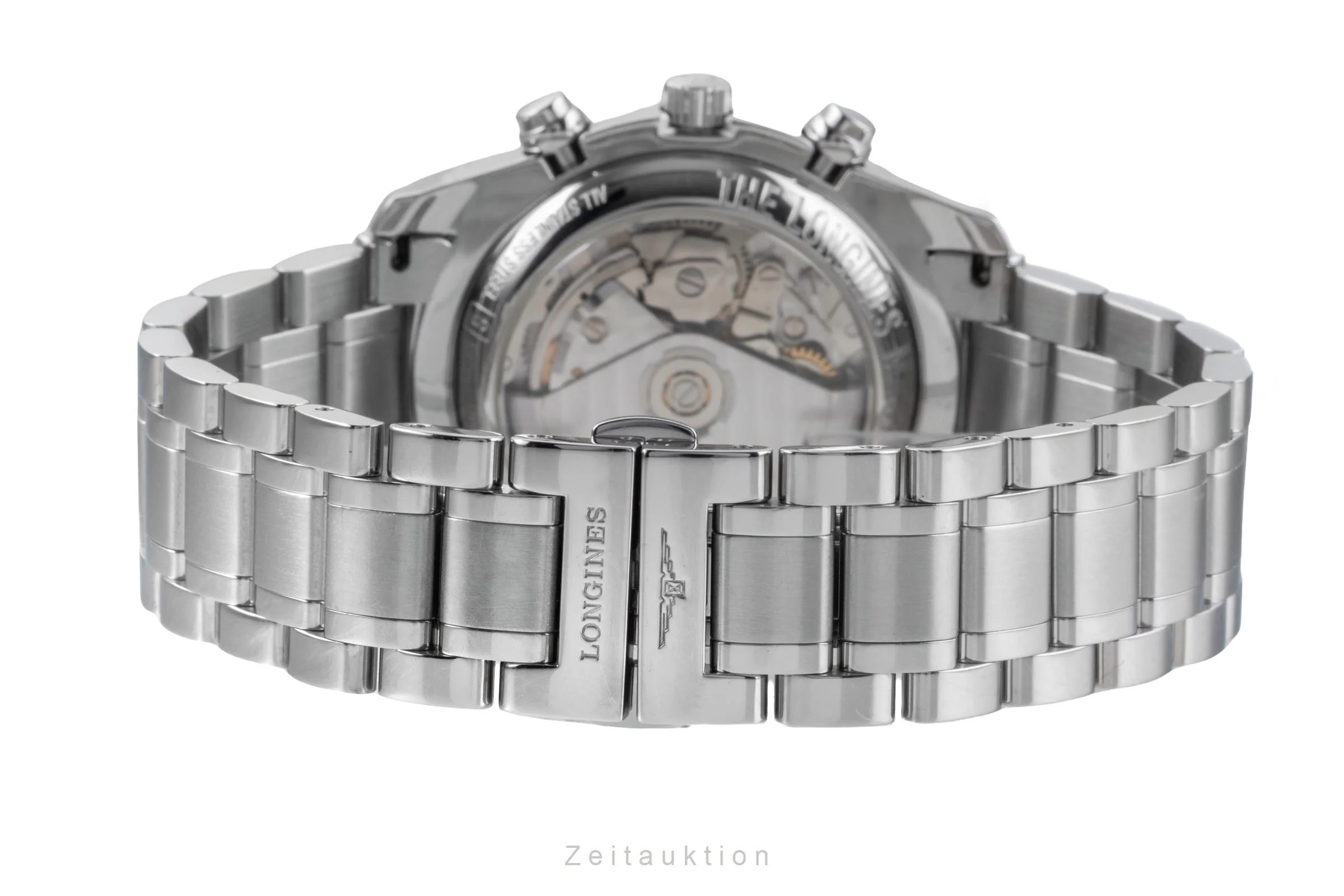 Longines Master Collection chronograph steel automatic men's watch L2.673.4.78.6  [2505555] - Image 13