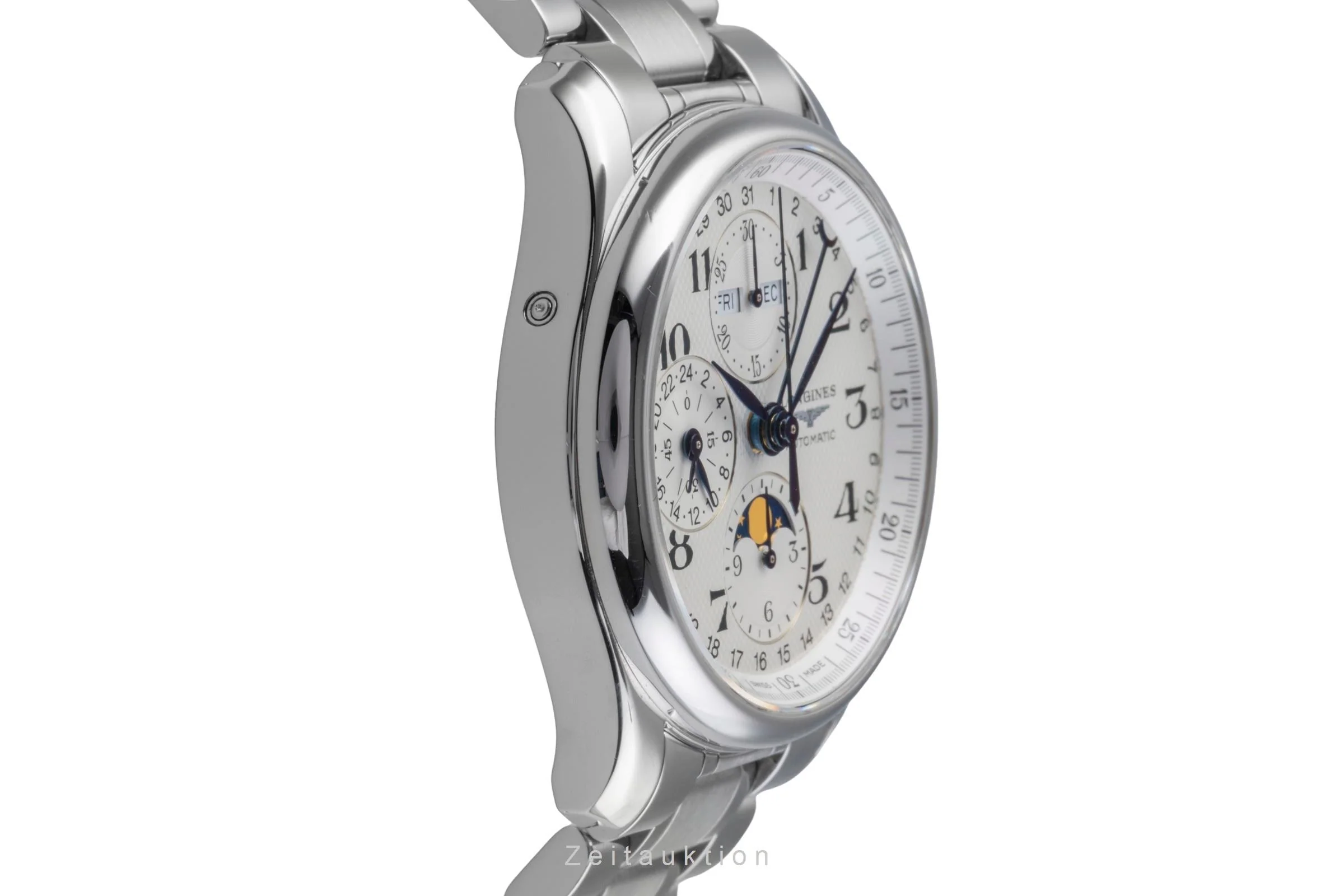 Longines Master Collection chronograph steel automatic men's watch L2.673.4.78.6  [2505555] - Image 8