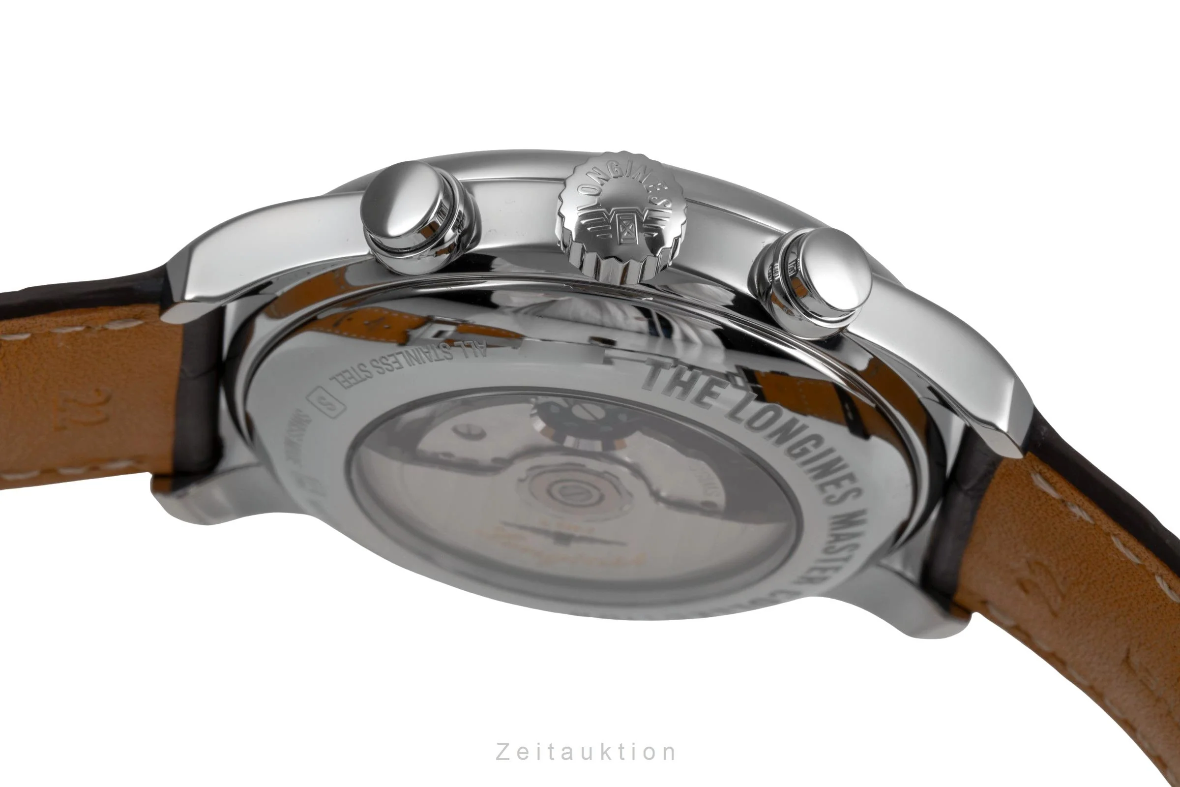 Longines Master Collection chronograph steel automatic men's watch L2.859.4.78.3 LP: 3600EUR  [2503795] - Image 12