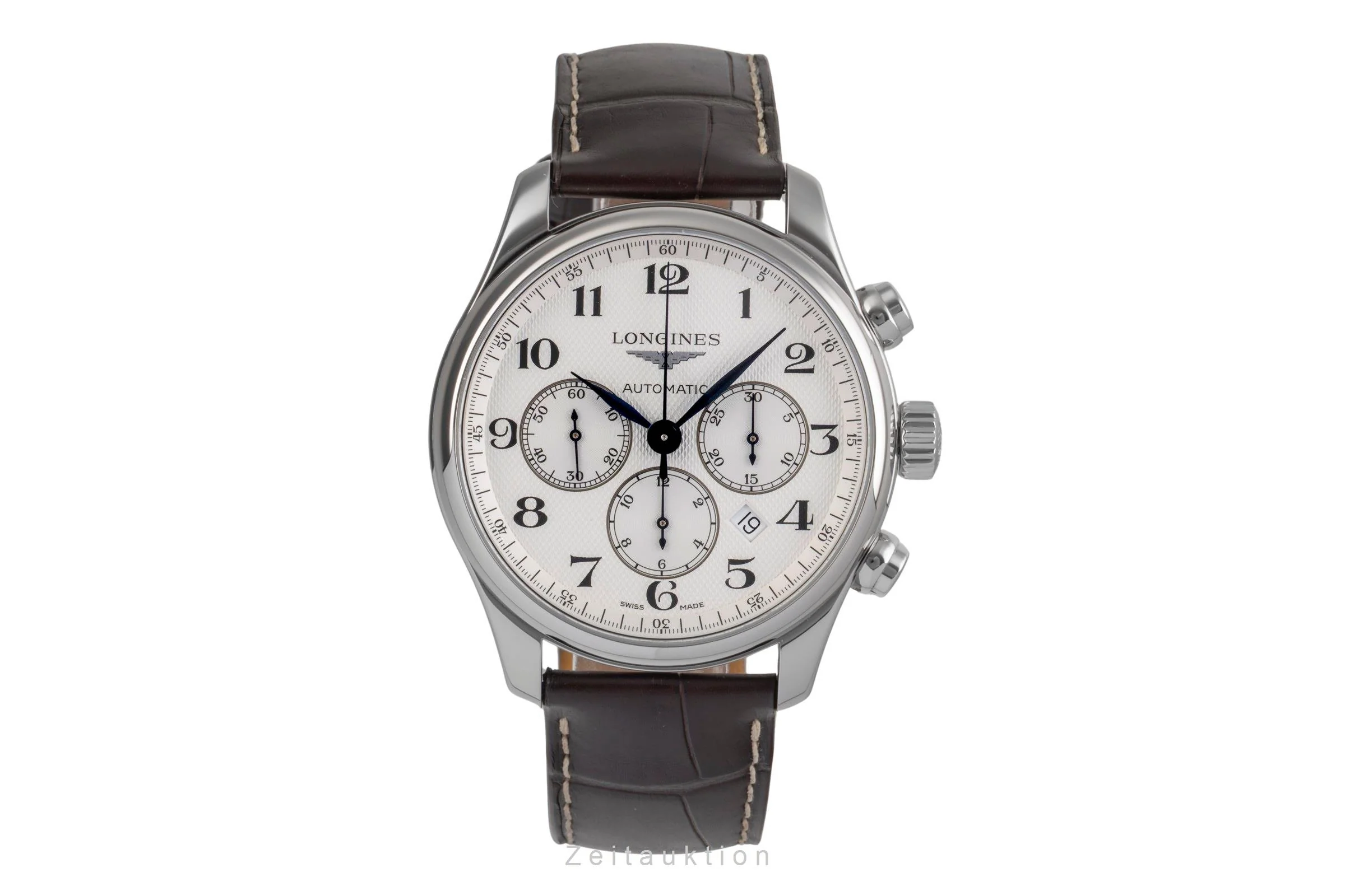 Longines Master Collection chronograph steel automatic men's watch L2.859.4.78.3 LP: 3600EUR  [2503795] - Image 5