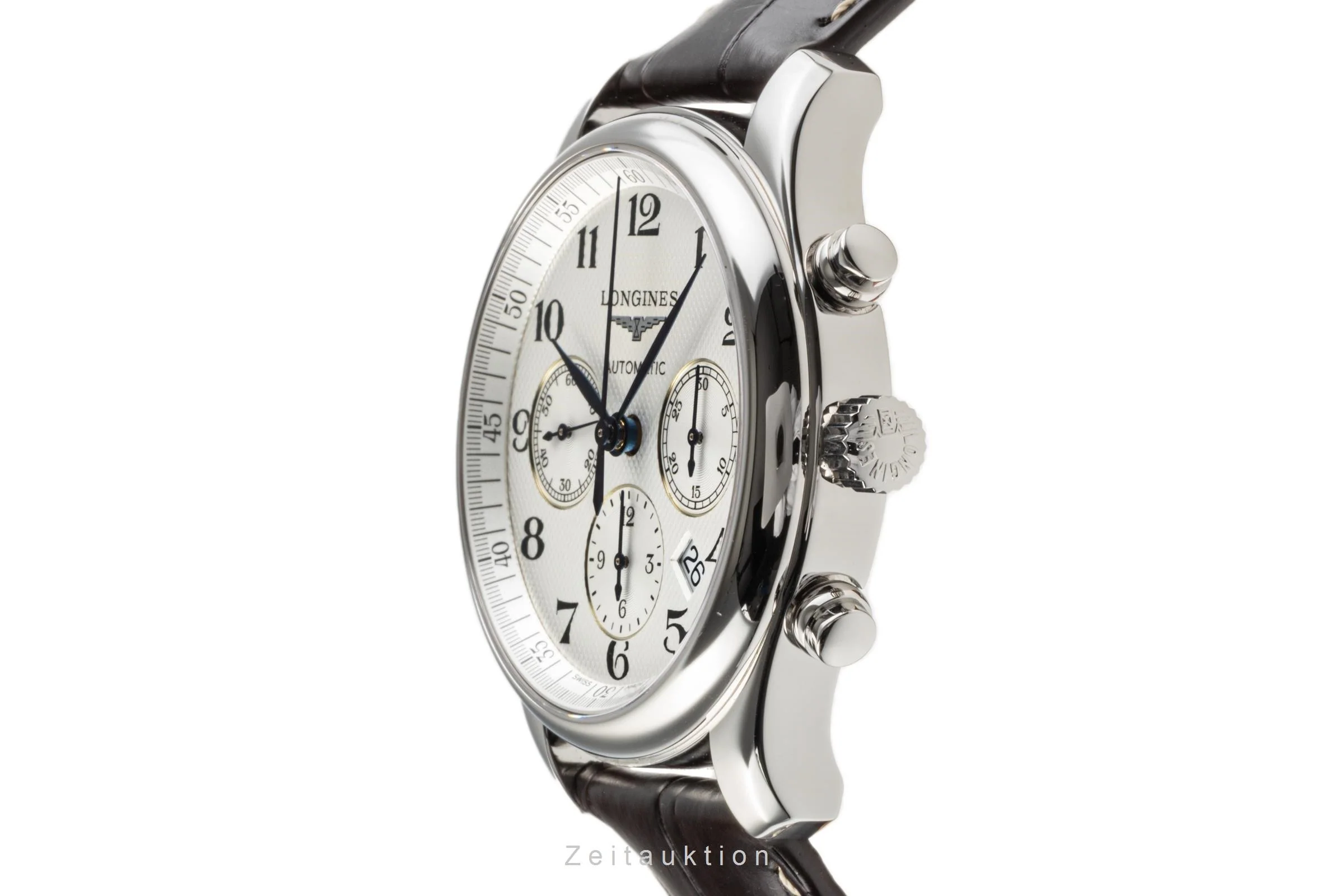 Longines Master Collection chronograph steel automatic men's watch L27594785 LP: 3300EUR  [2300195] - Image 6