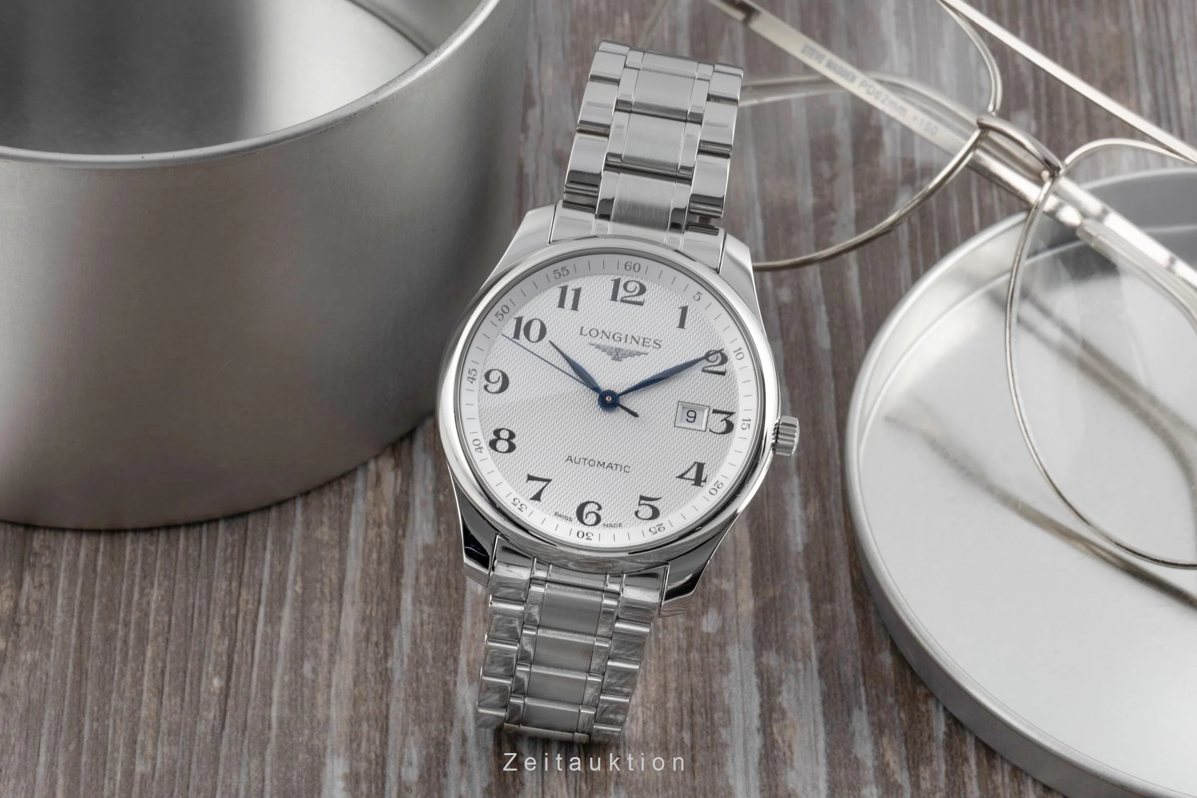 Longines Master Collection steel automatic men's watch L2.893.4.78.6 LP: 2550EUR  [2600147] - Image 4