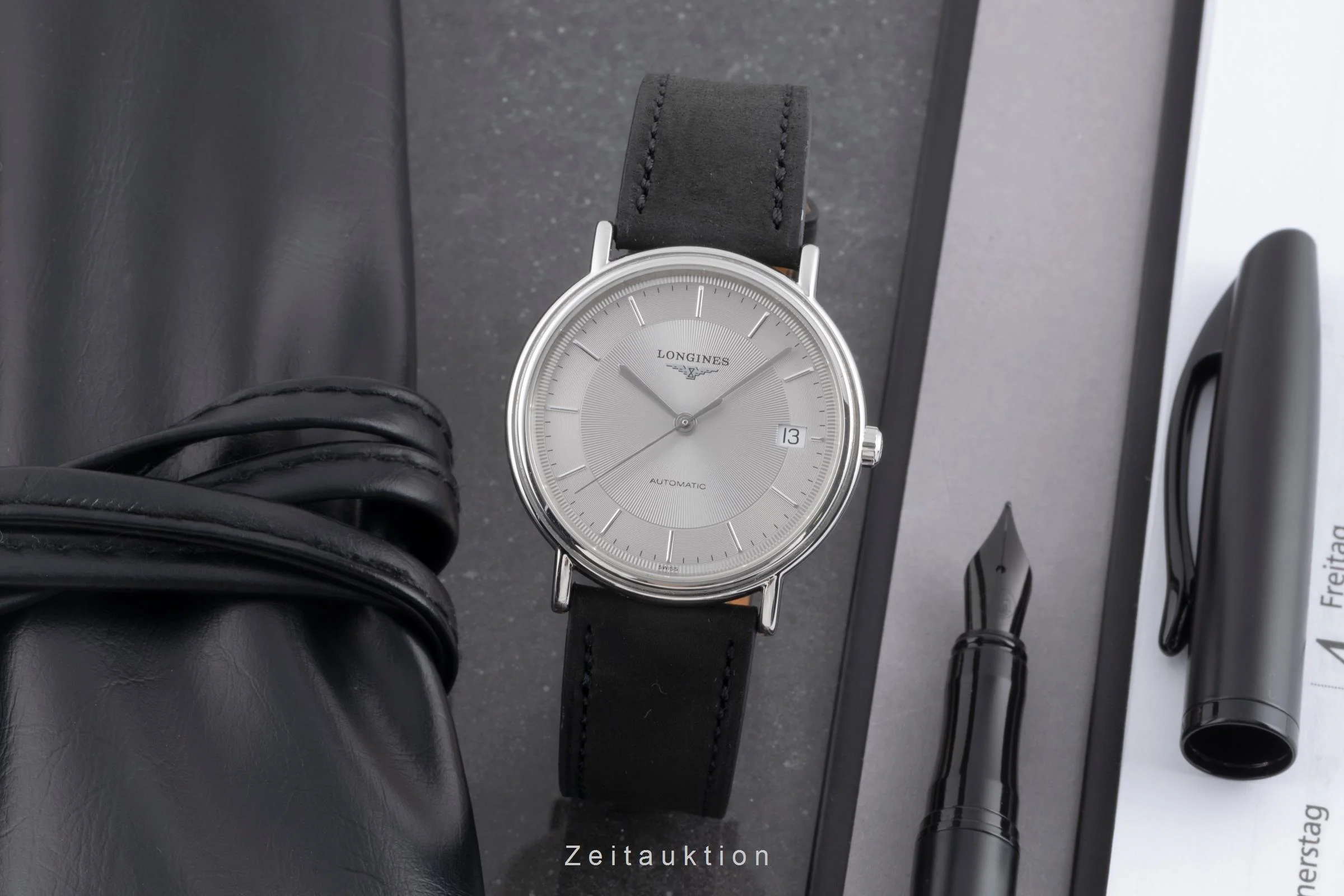 Longines Presence steel automatic men's watch L4.721.4.78.2  [2503584] - Image 4