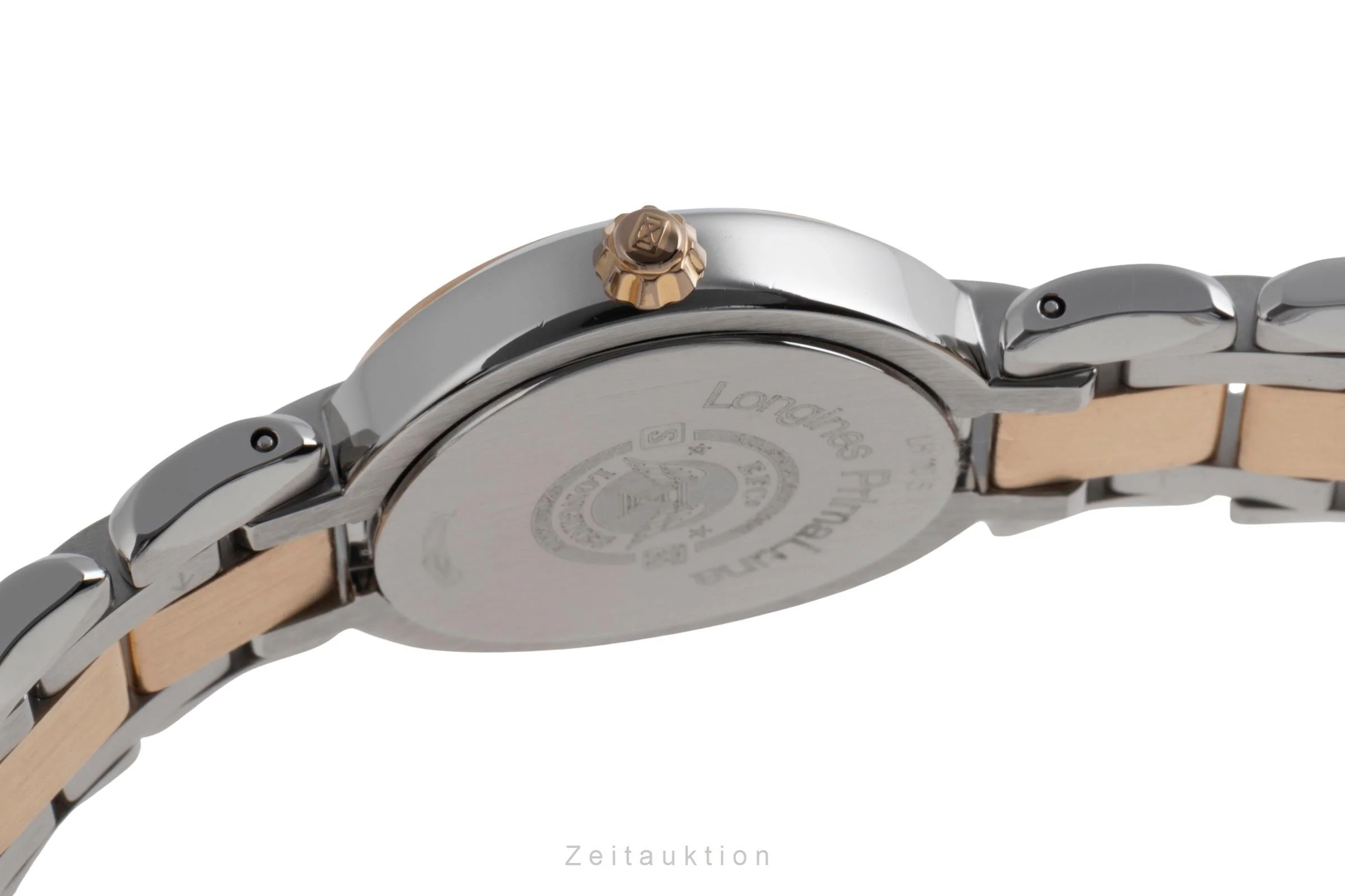 Longines Prima Luna steel / gold quartz women's watch L8.110.5  [2502866] - Image 12