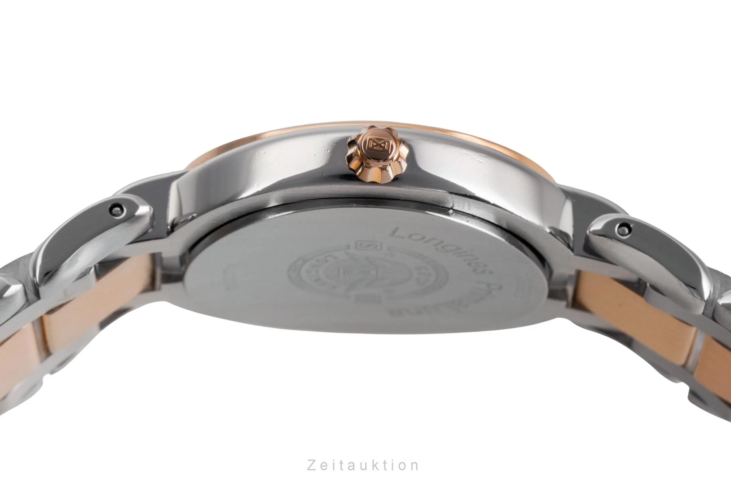 Longines Prima Luna steel / gold quartz women's watch L8.112.5.83.6  [2503154] - Image 12
